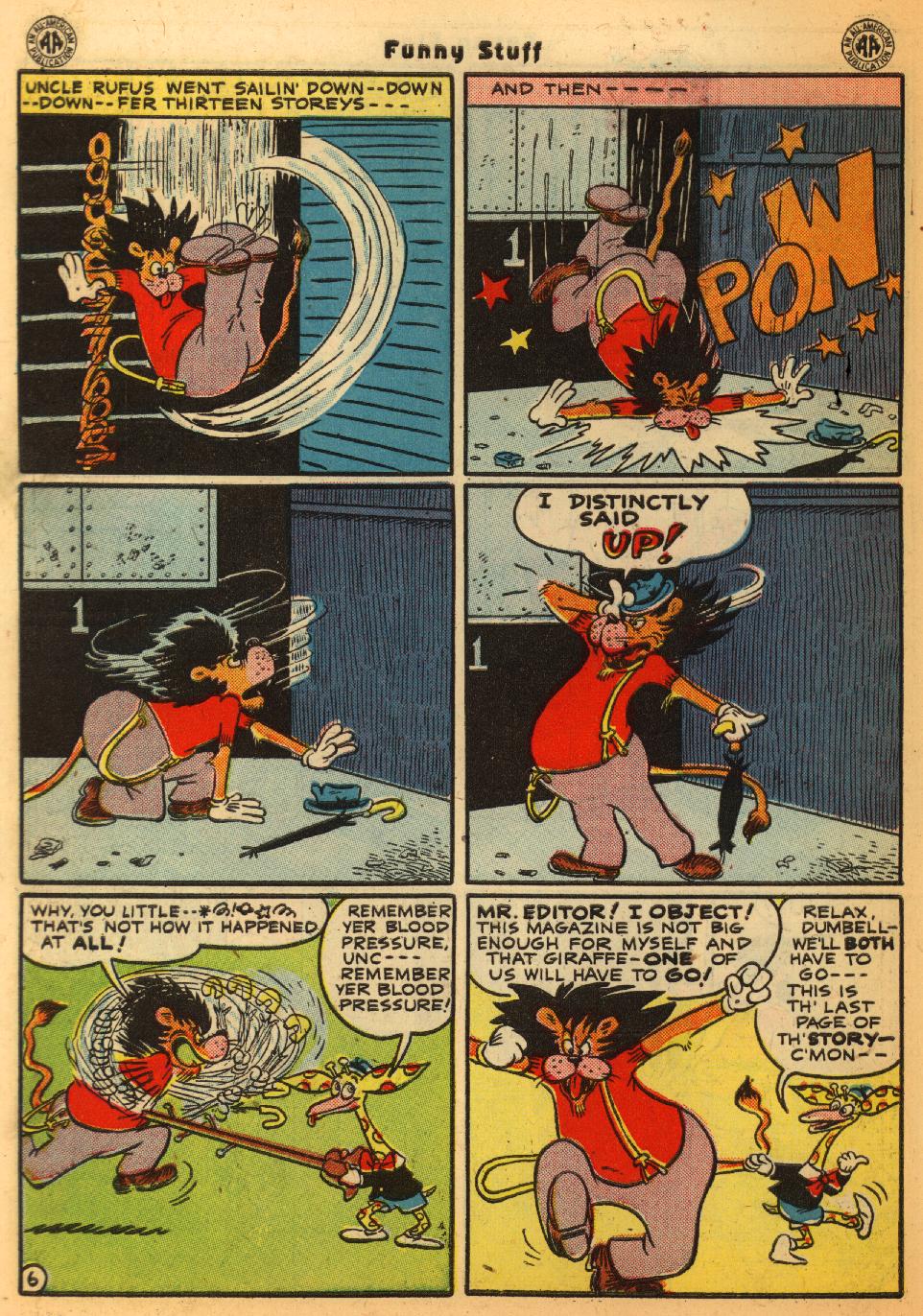 Read online Funny Stuff comic -  Issue #5 - 8