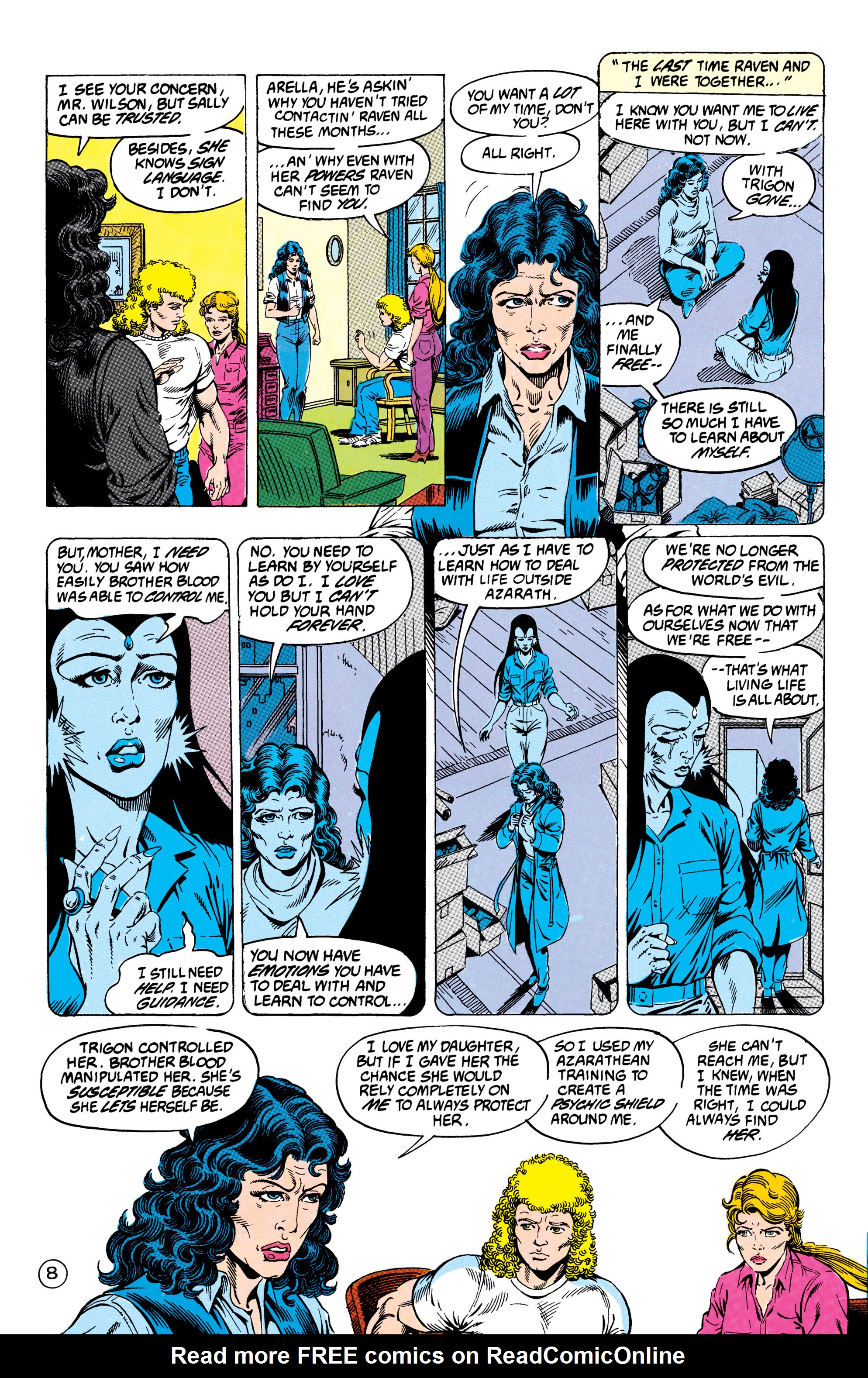 Read online The New Titans (1988) comic -  Issue #67 - 9