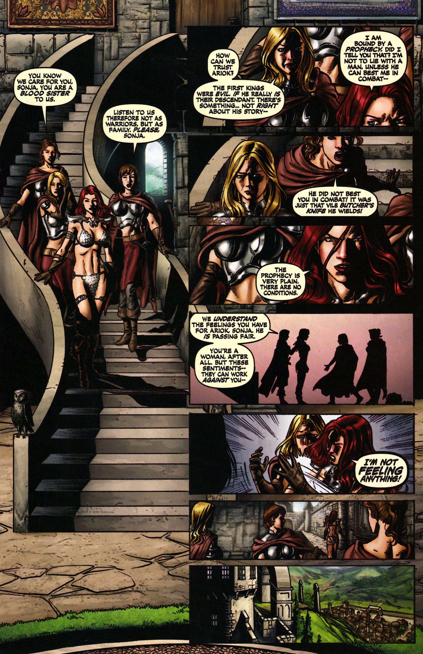 Read online Queen Sonja comic -  Issue #8 - 18