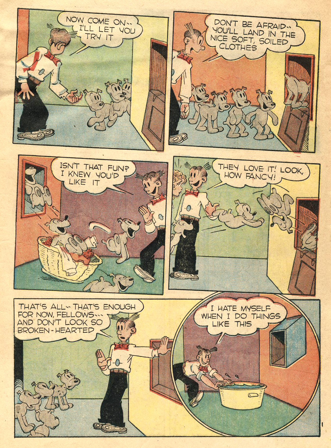 Read online Blondie Comics (1947) comic -  Issue #1 - 7