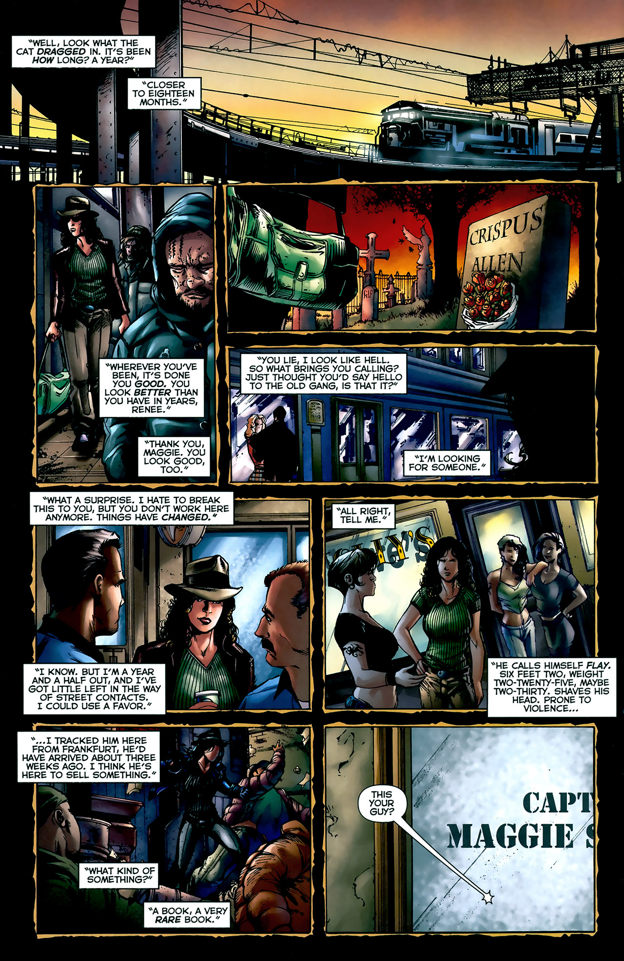 Read online Crime Bible: The Five Lessons of Blood comic -  Issue #3 - 6