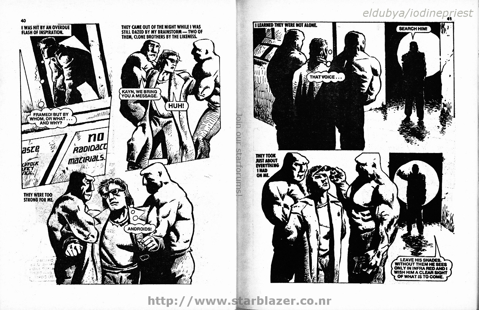 Read online Starblazer comic -  Issue #256 - 22