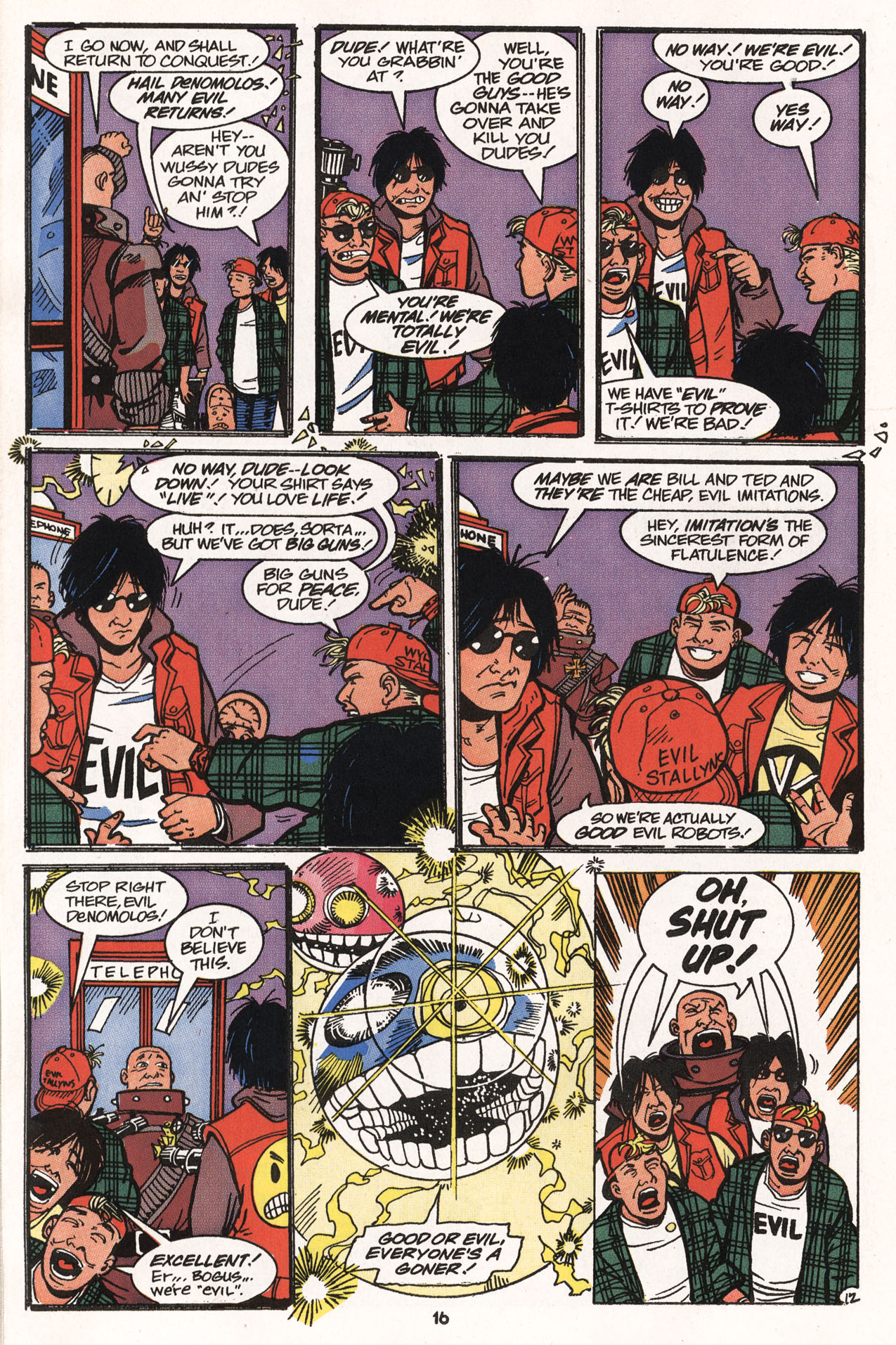 Read online Bill & Ted's Excellent Comic Book comic -  Issue #7 - 18