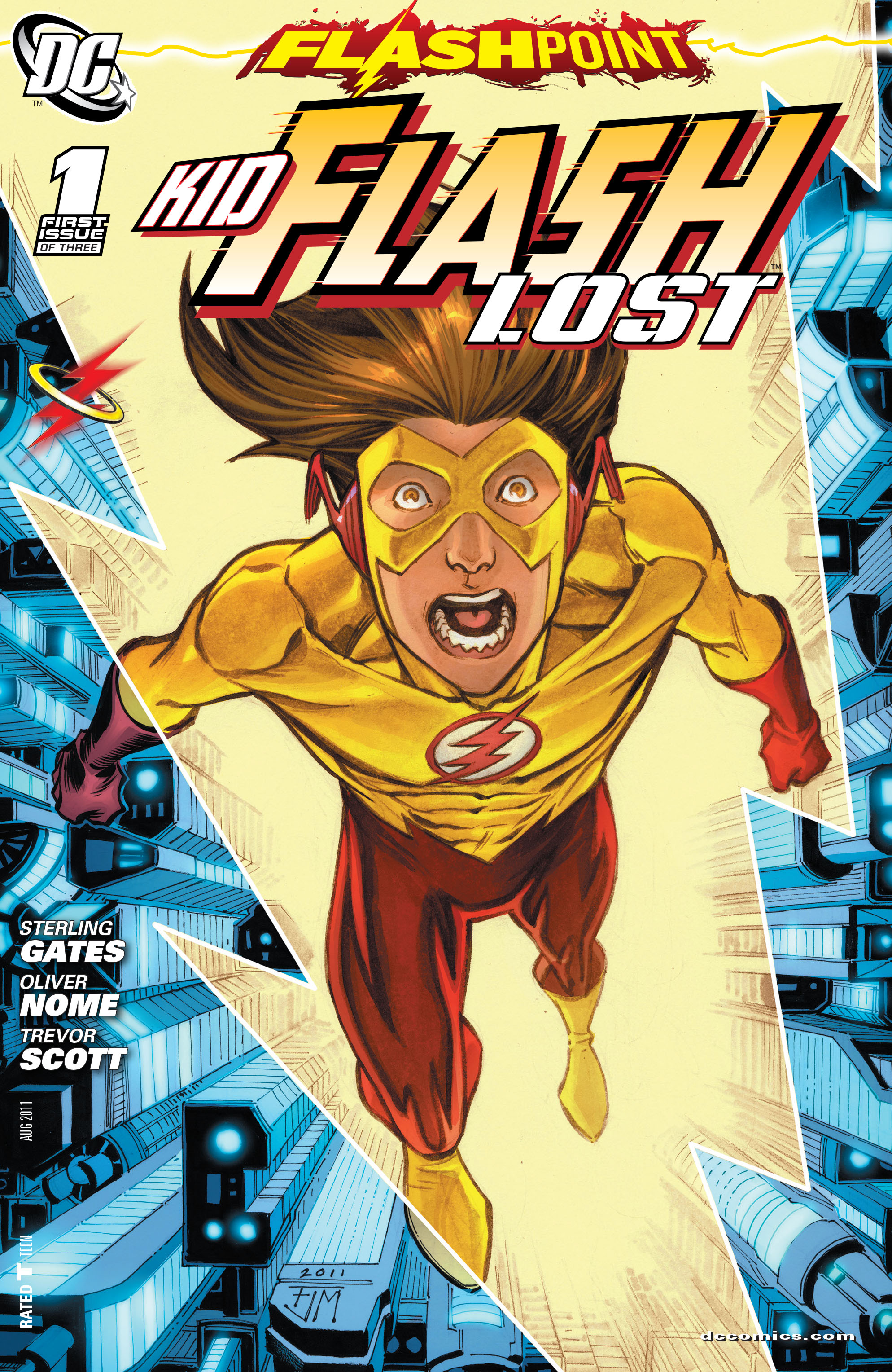 Read online Flashpoint: Kid Flash Lost comic -  Issue #1 - 1