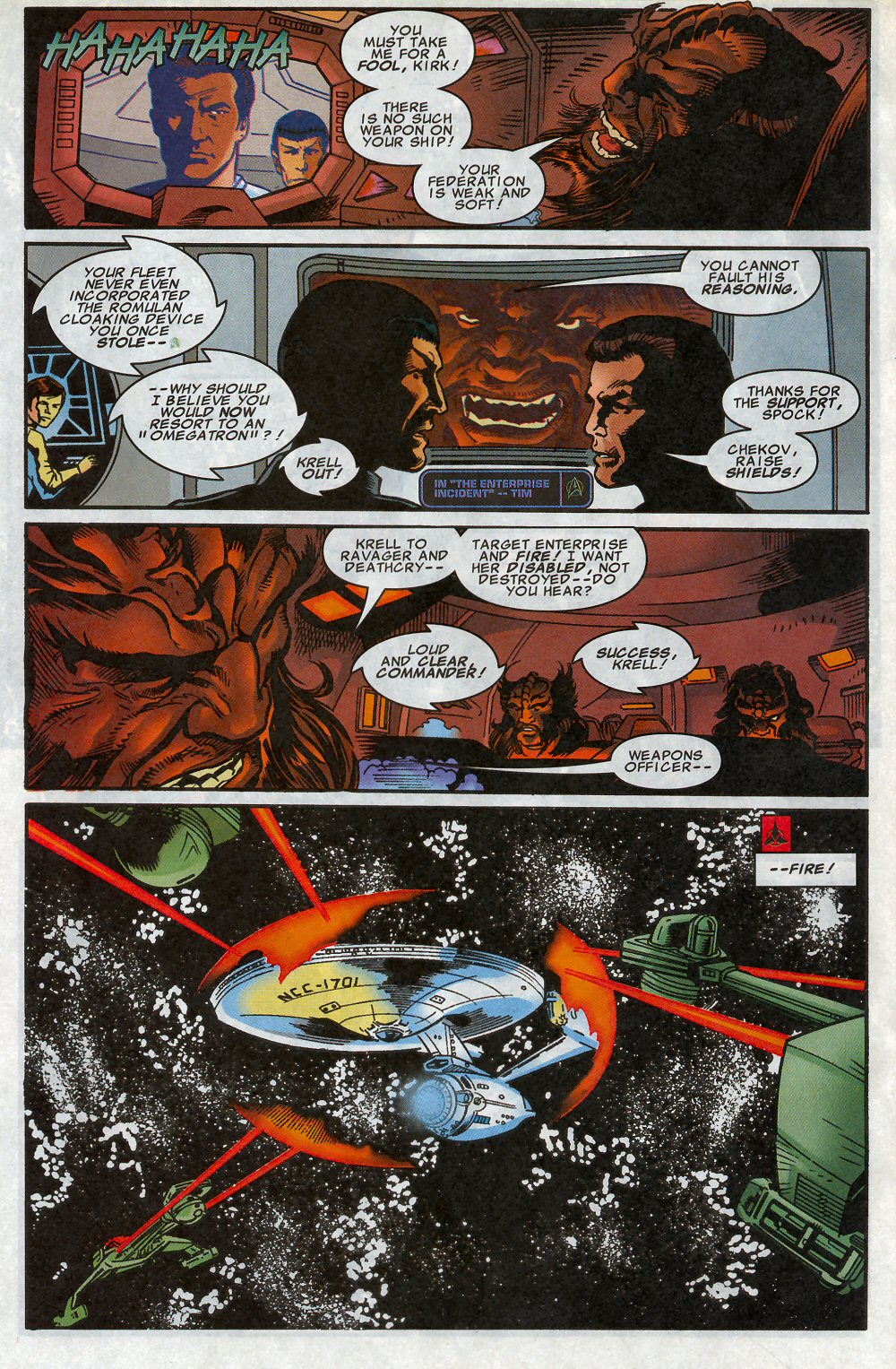 Read online Star Trek Untold Voyages comic Issue 1