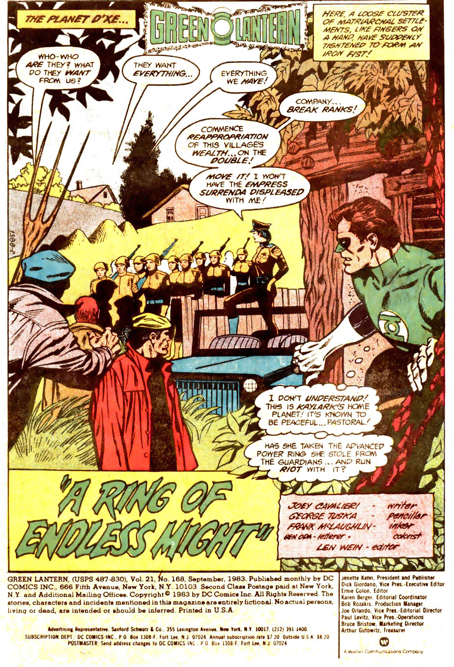 Green Lantern (1960) Issue #168 #171 - English 2