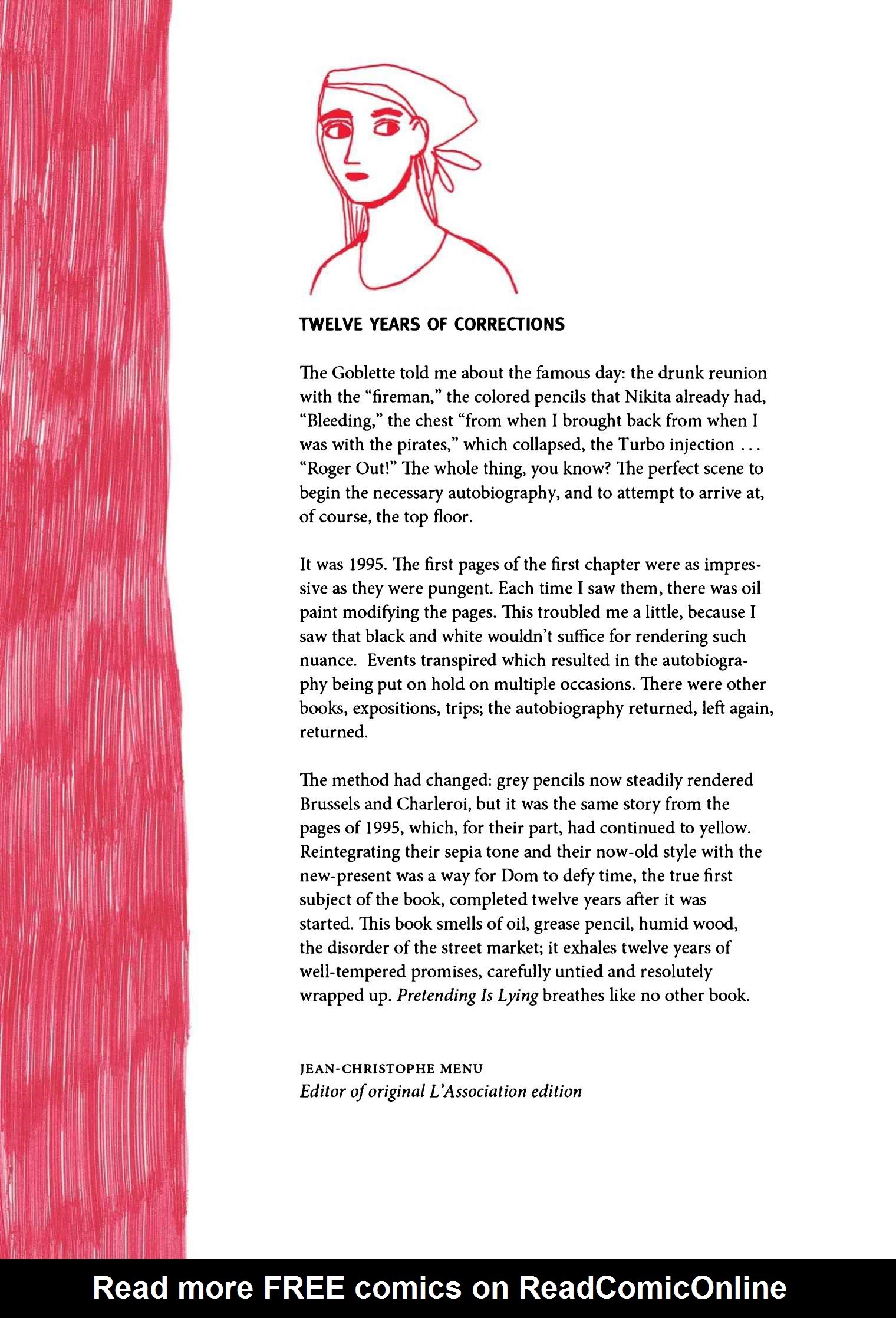 Read online Pretending Is Lying comic -  Issue # TPB (Part 1) - 6