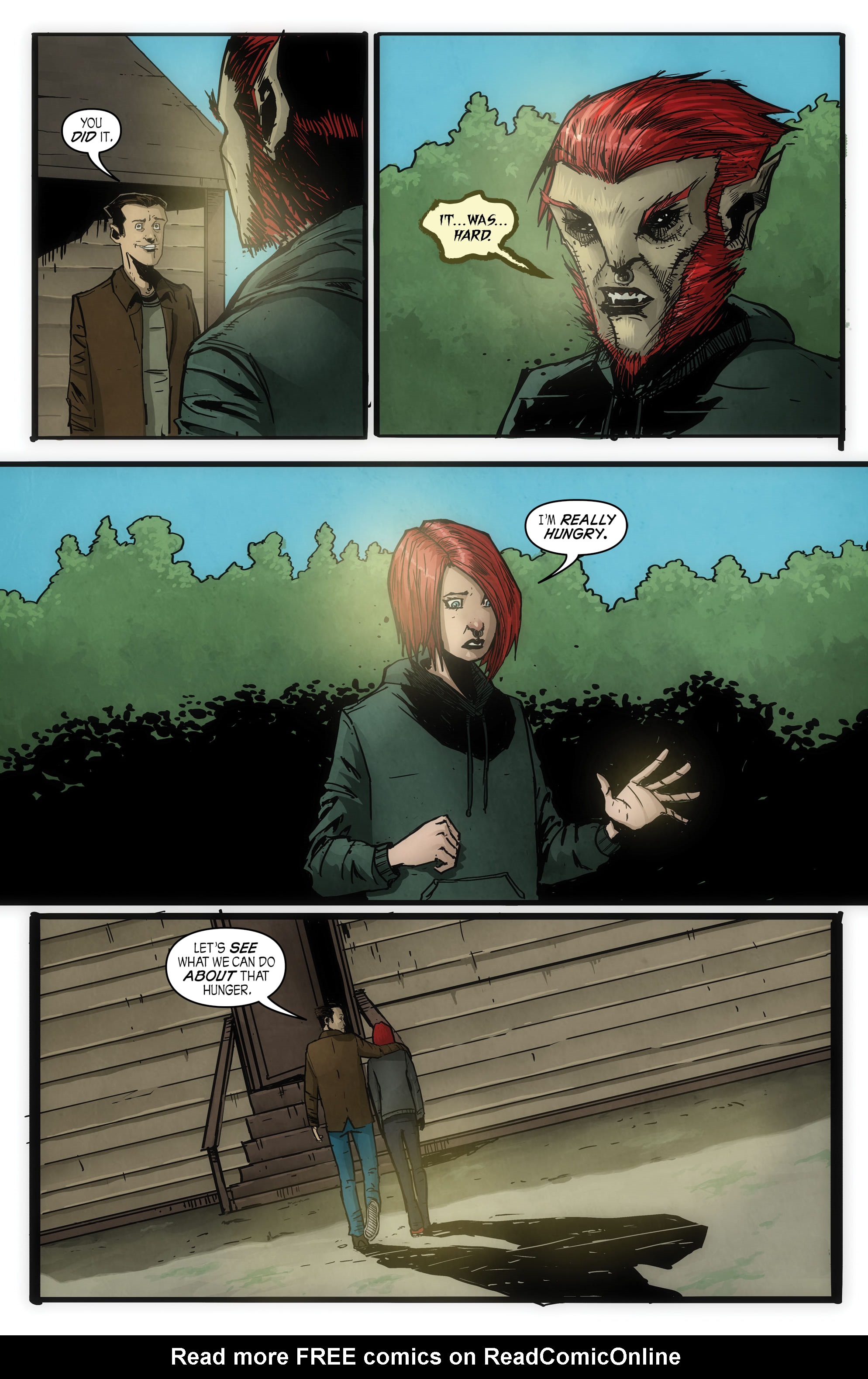 Read online John Carpenter Presents Storm Kids: Monica Bleue: A Werewolf Story comic -  Issue #3 - 11