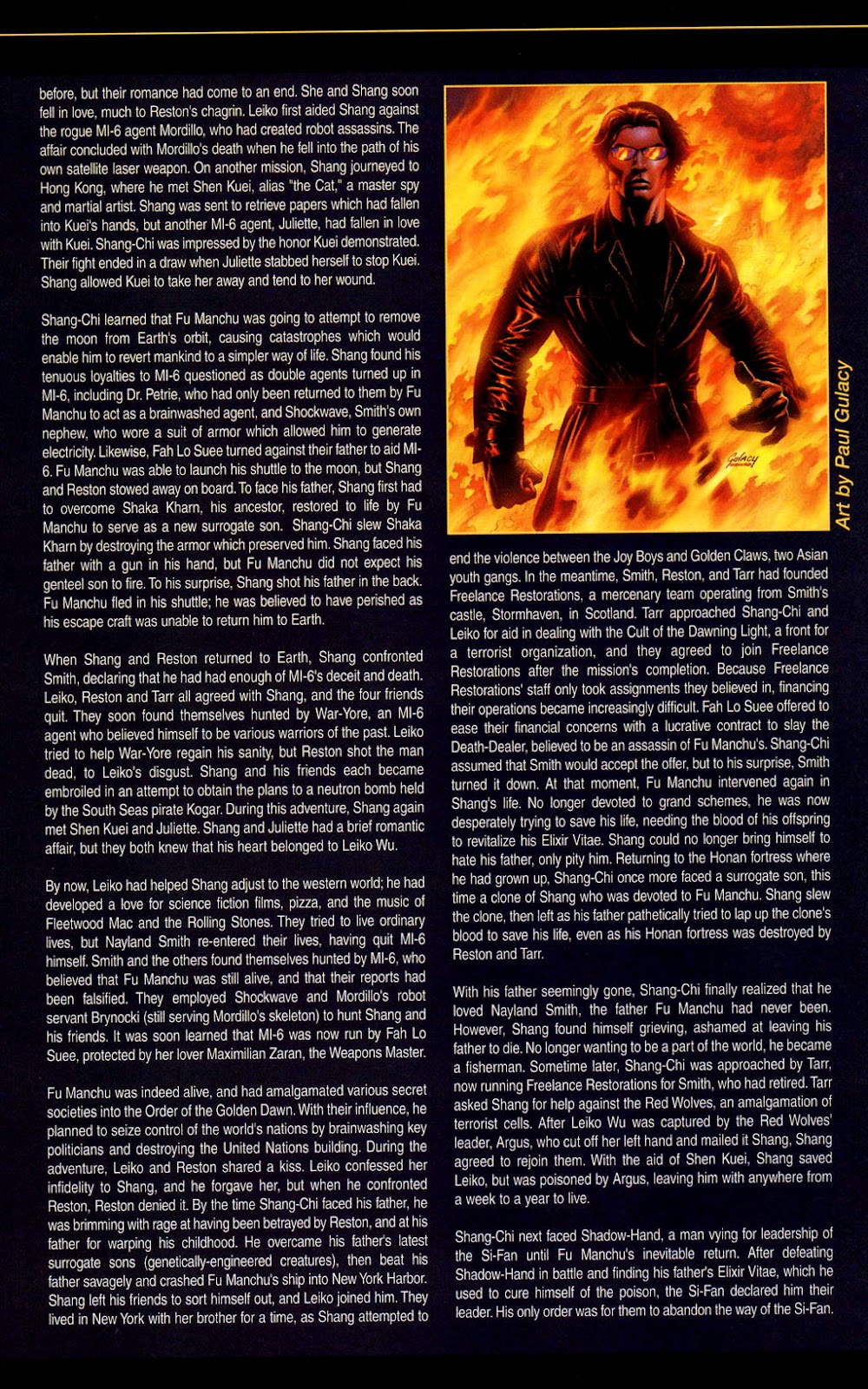 The Official Handbook of the Marvel Universe: Marvel Knights issue Full - Page 47