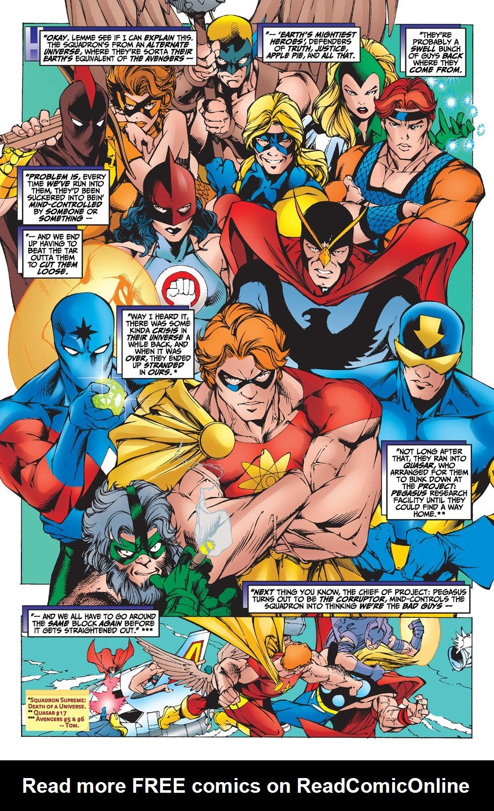 Read online Avengers/Squadron Supreme '98 comic -  Issue # Full - 9