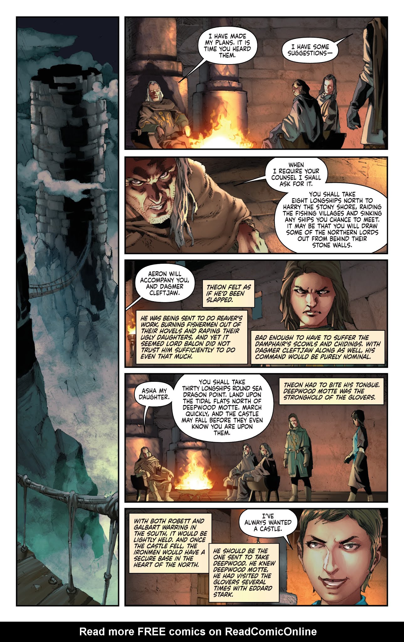 Read online A Clash of Kings comic -  Issue #13 - 12