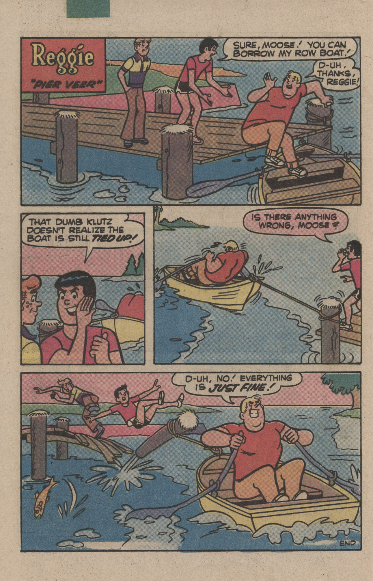 Read online Reggie and Me (1966) comic -  Issue #118 - 8