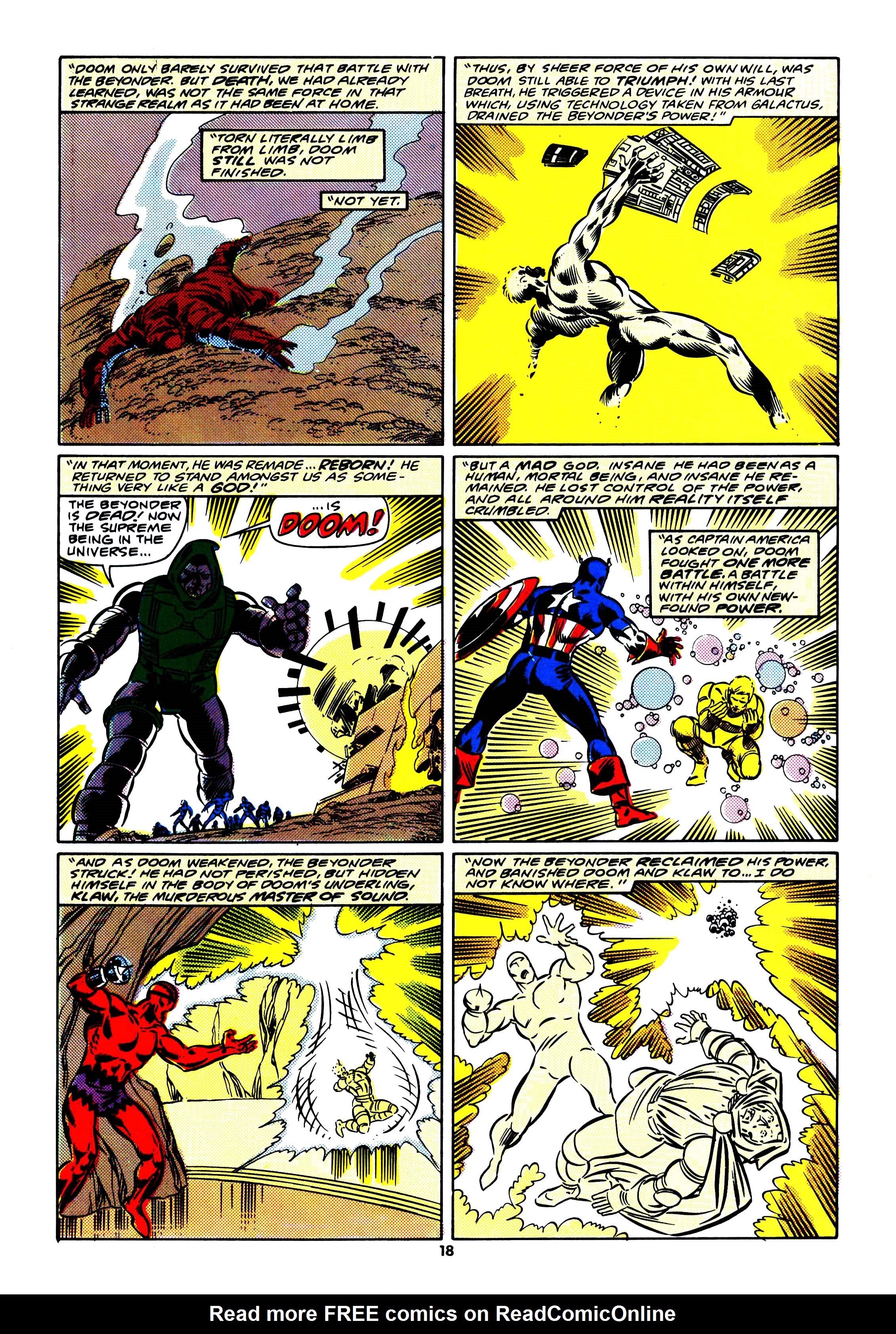 Read online Secret Wars (1985) comic -  Issue #69 - 18