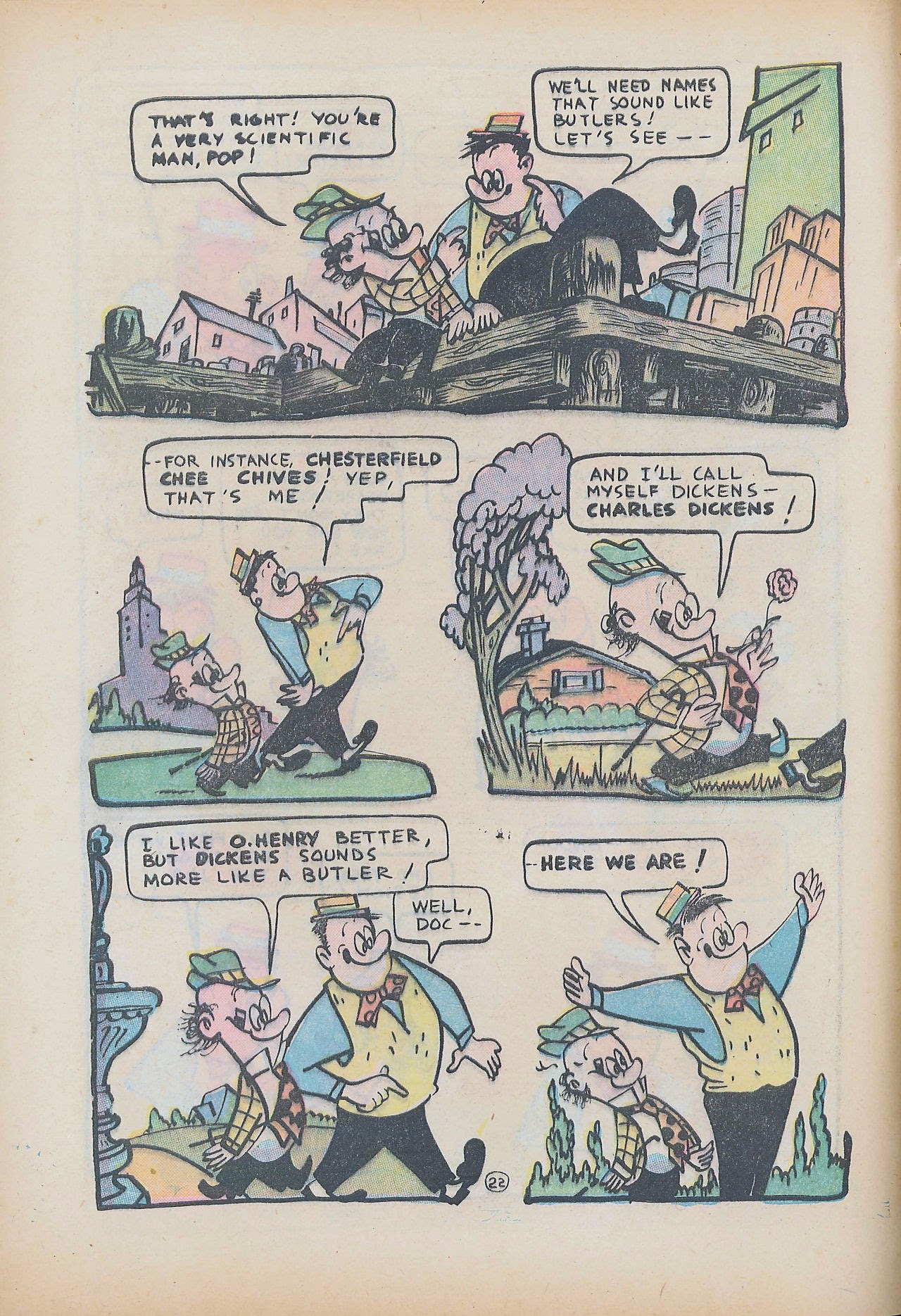 Read online Milt Gross Funnies comic -  Issue #1 - 24