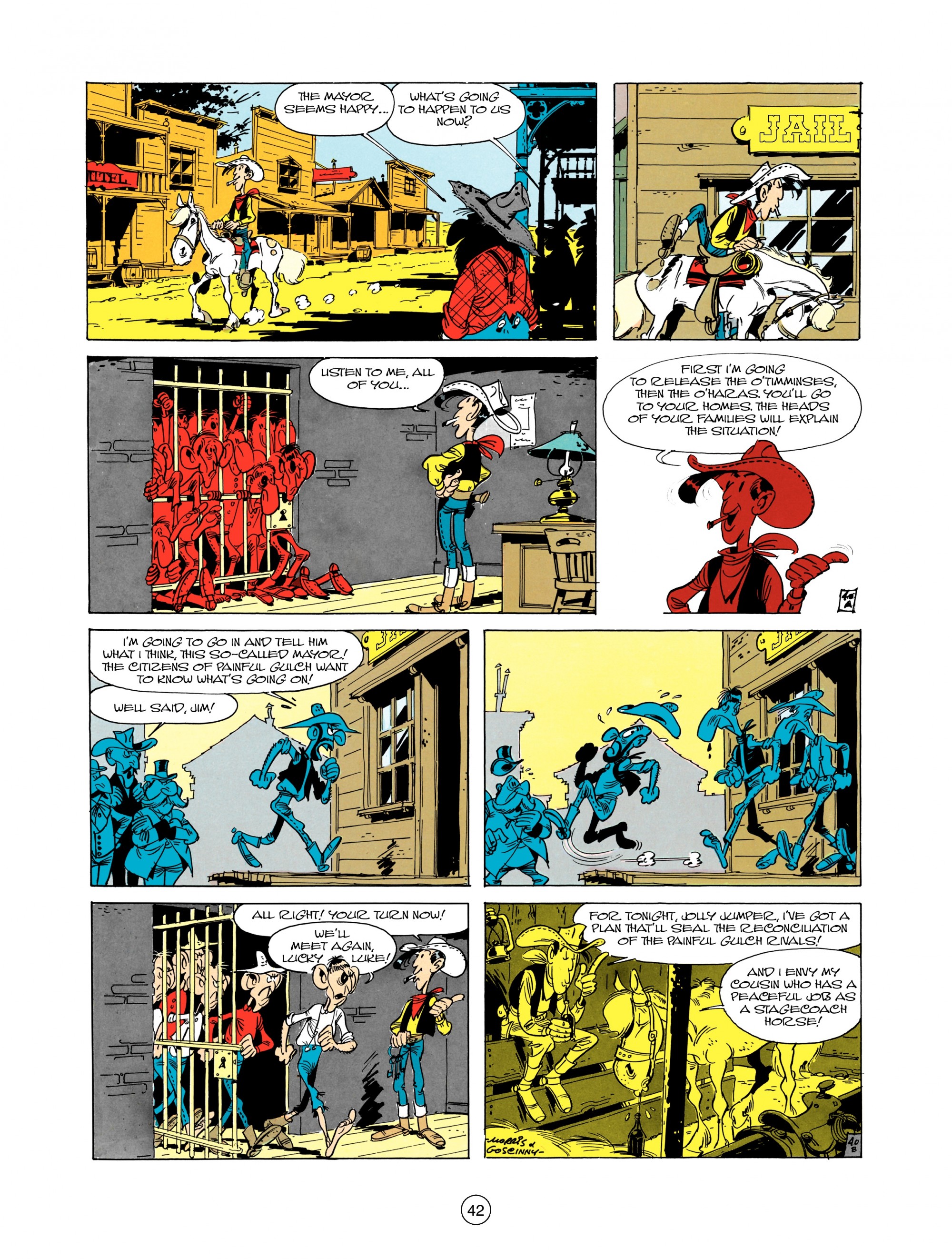Read online A Lucky Luke Adventure comic -  Issue #12 - 42