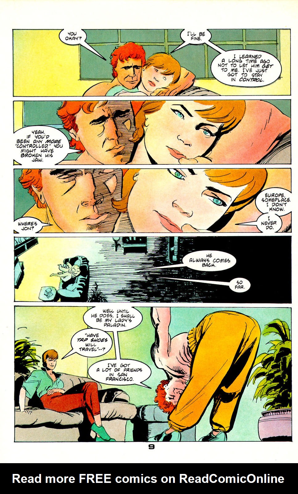 Read online Jon Sable, Freelance comic -  Issue #55 - 10