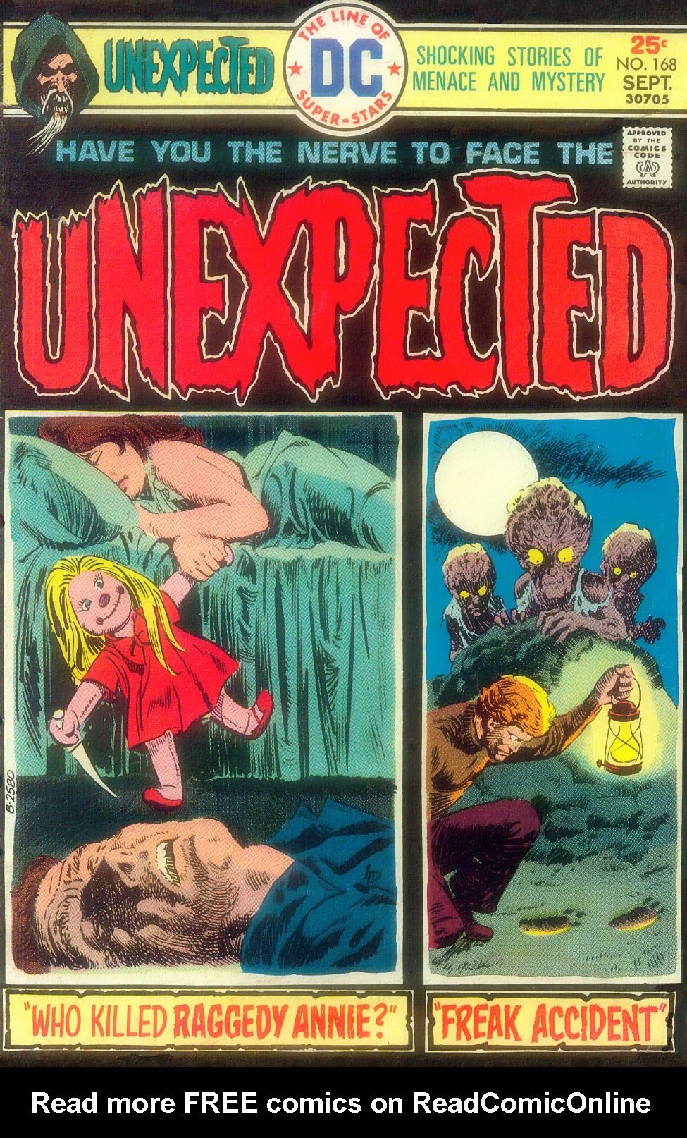 Read online Tales of the Unexpected comic -  Issue #168 - 1