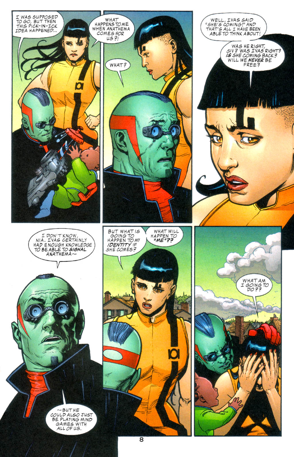 Read online Haven: The Broken City comic -  Issue #8 - 9