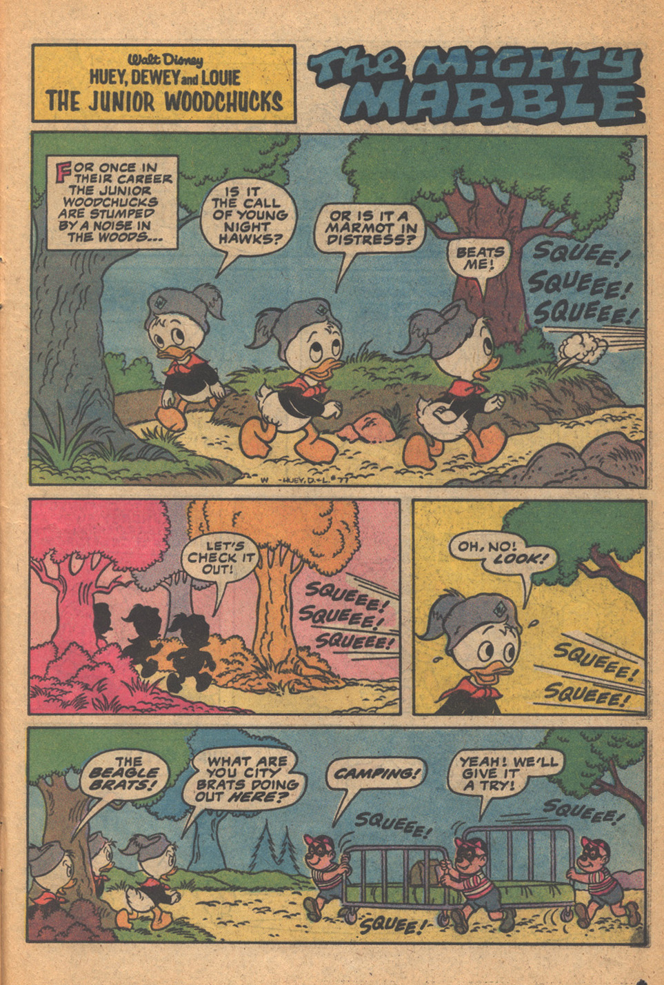 Read online Huey, Dewey, and Louie Junior Woodchucks comic -  Issue #77 - 25