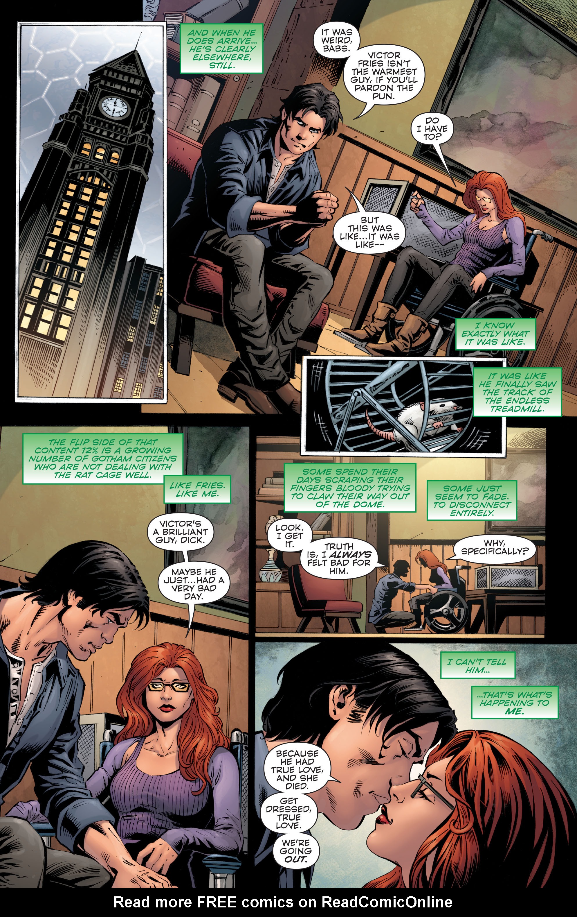 Read online Convergence Nightwing/Oracle comic -  Issue #1 - 12