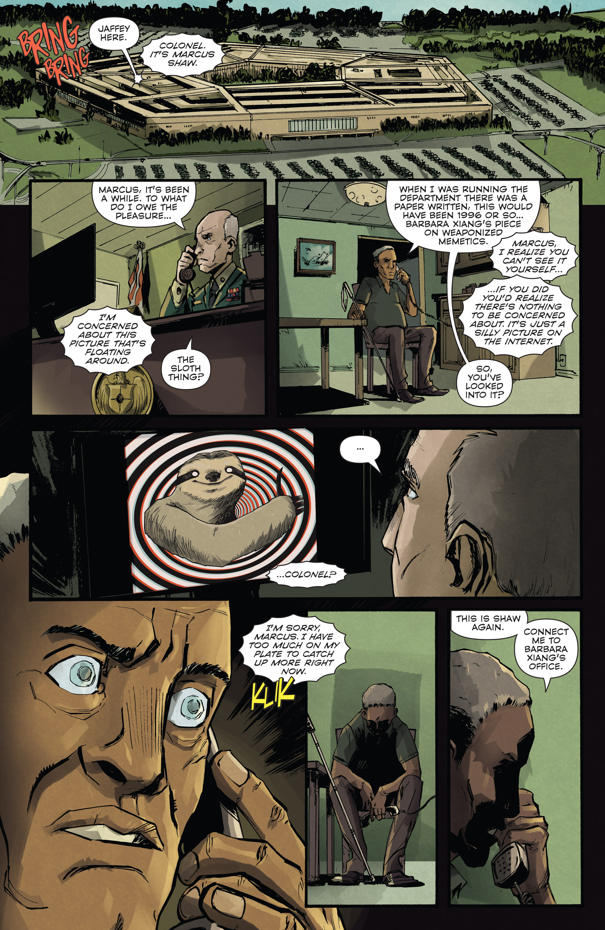 Read online Memetic comic -  Issue #1 - 14