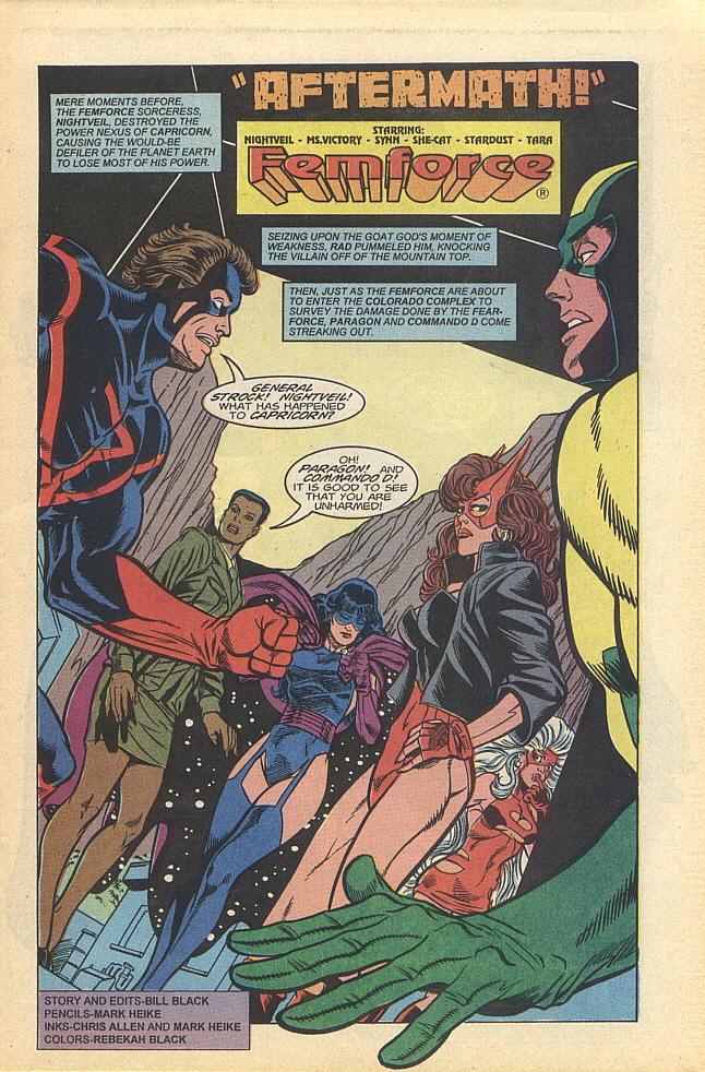 Read online Femforce comic -  Issue #77 - 3