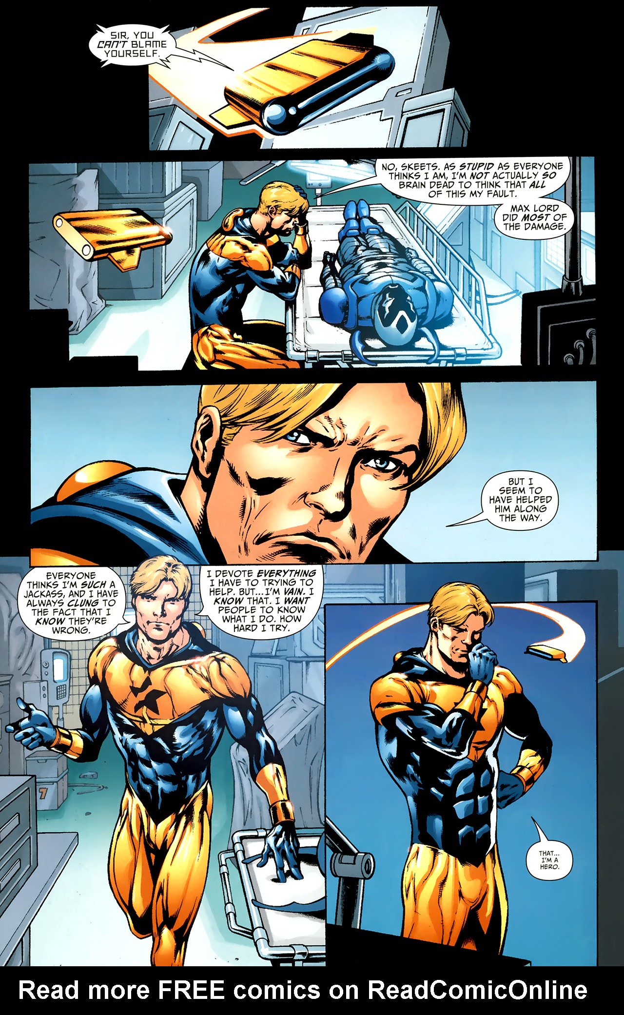 Read online Justice League: Generation Lost comic -  Issue #21 - 17
