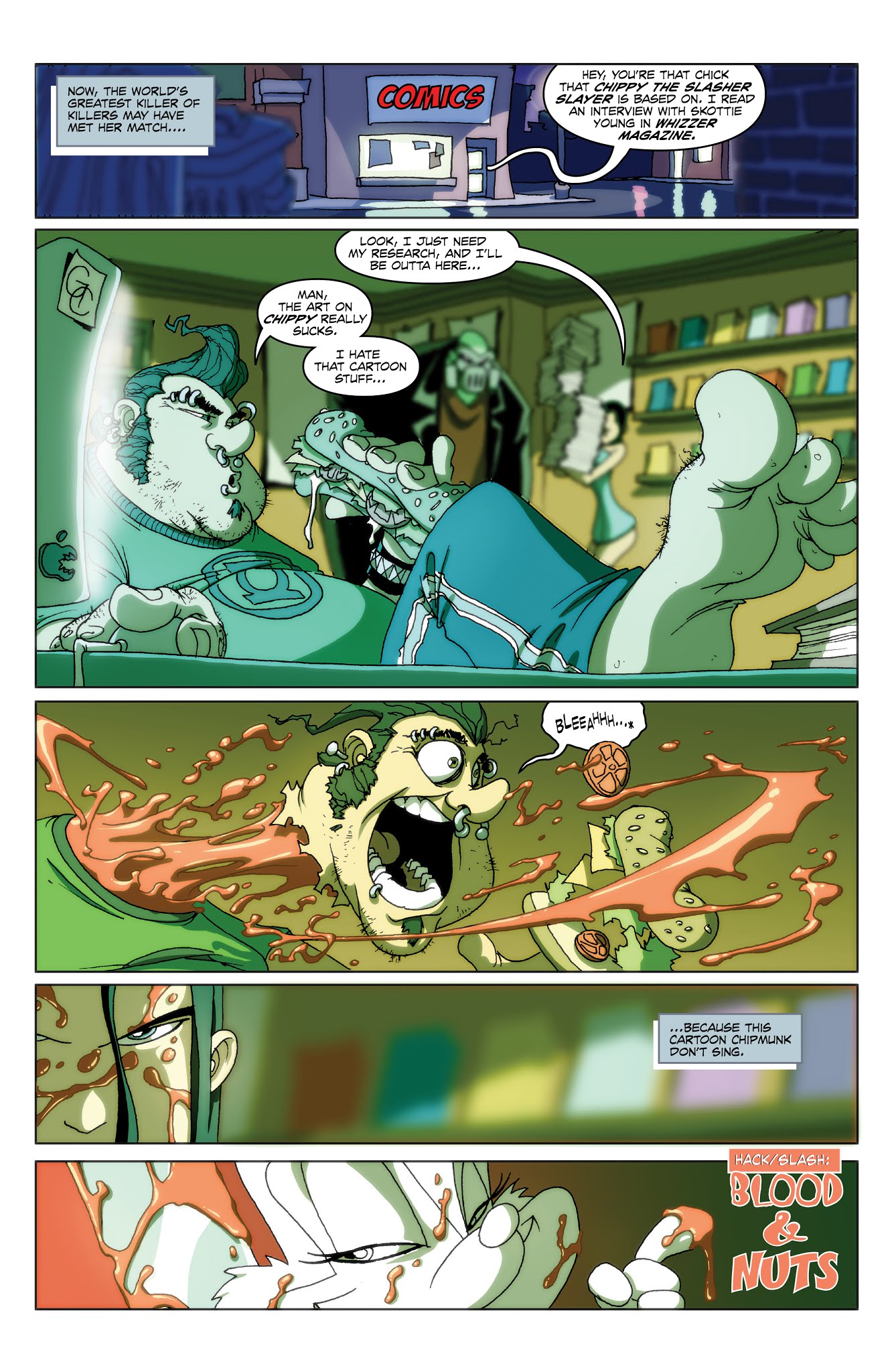 Read online Hack/Slash Omnibus comic -  Issue # TPB 1 (Part 3) - 41