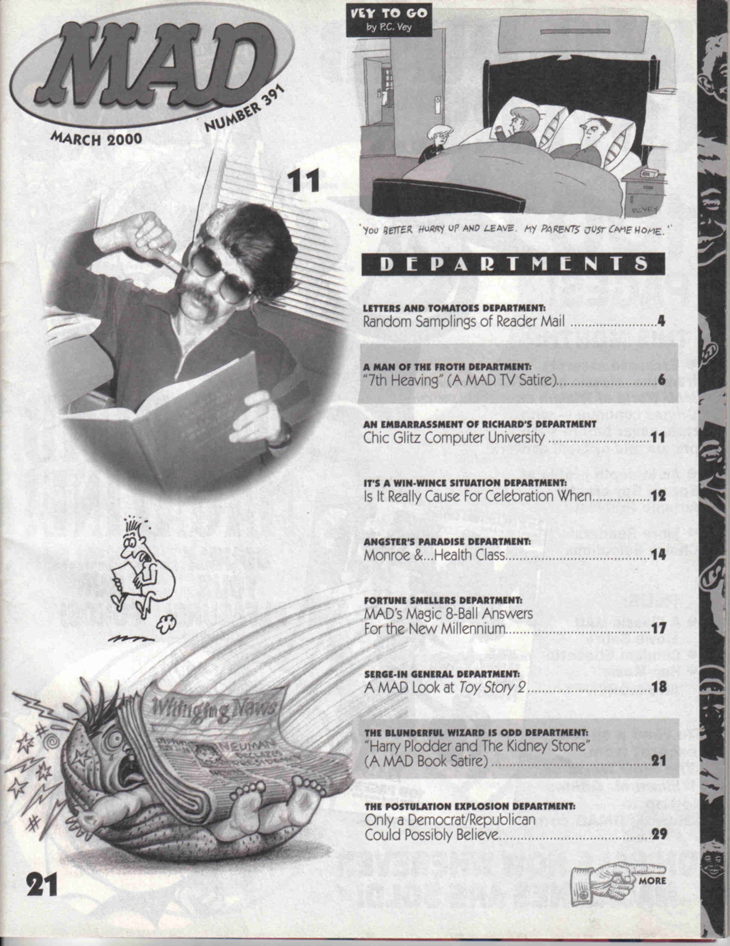 Read online MAD comic -  Issue #391 - 2