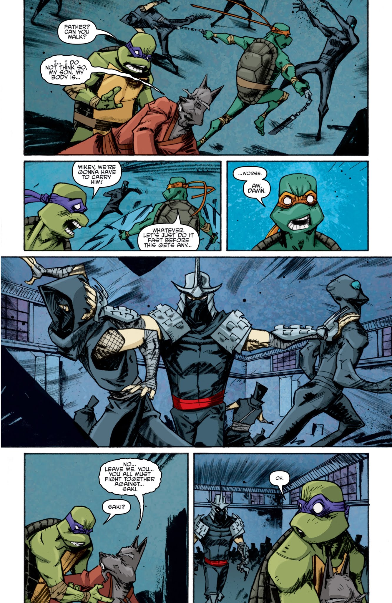 Read online Teenage Mutant Ninja Turtles: The IDW Collection comic -  Issue # TPB 1 (Part 4) - 110