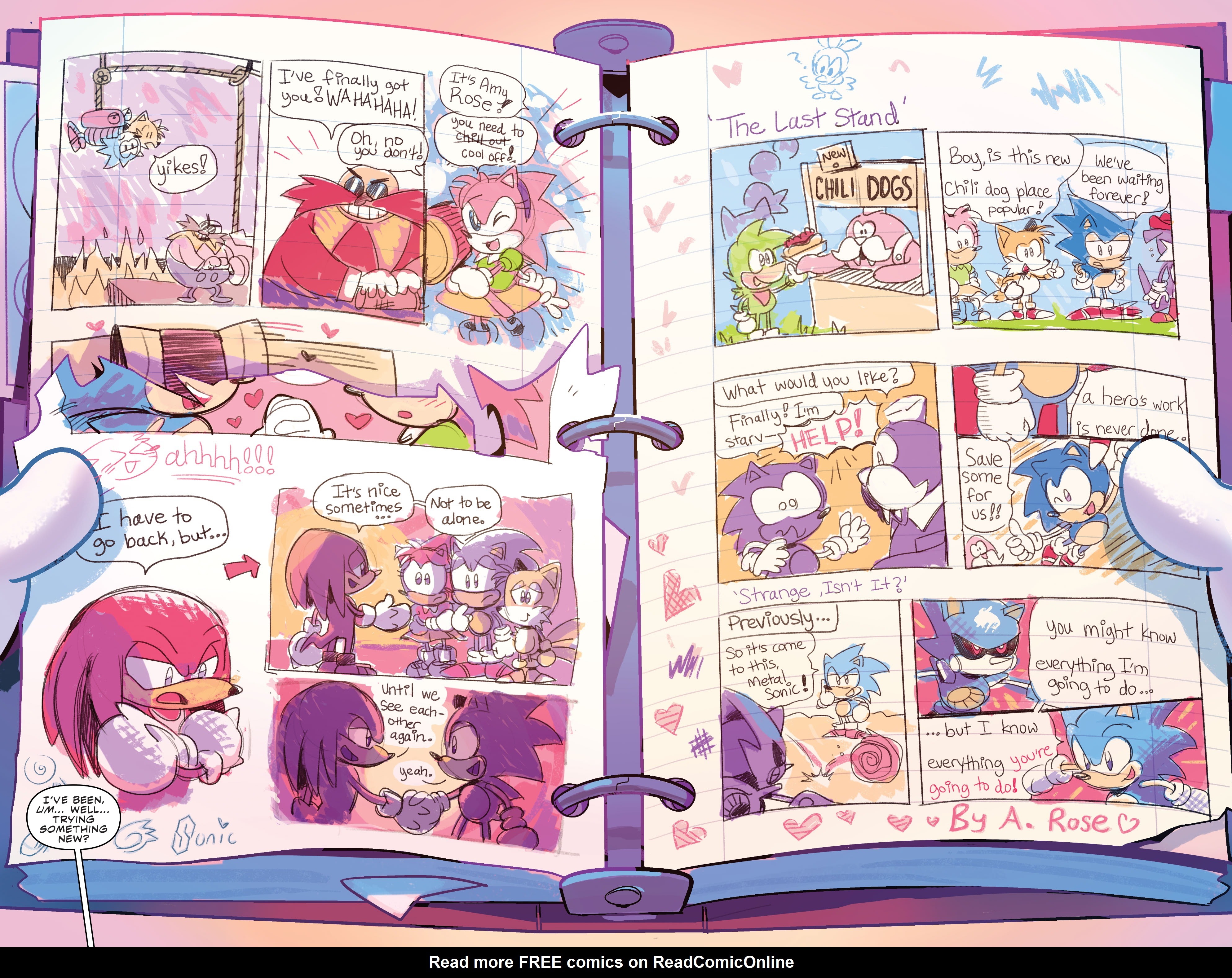 Read online Free Comic Book Day 2021 comic -  Issue # Sonic the Hedgehog 30th Anniversary Special - 6