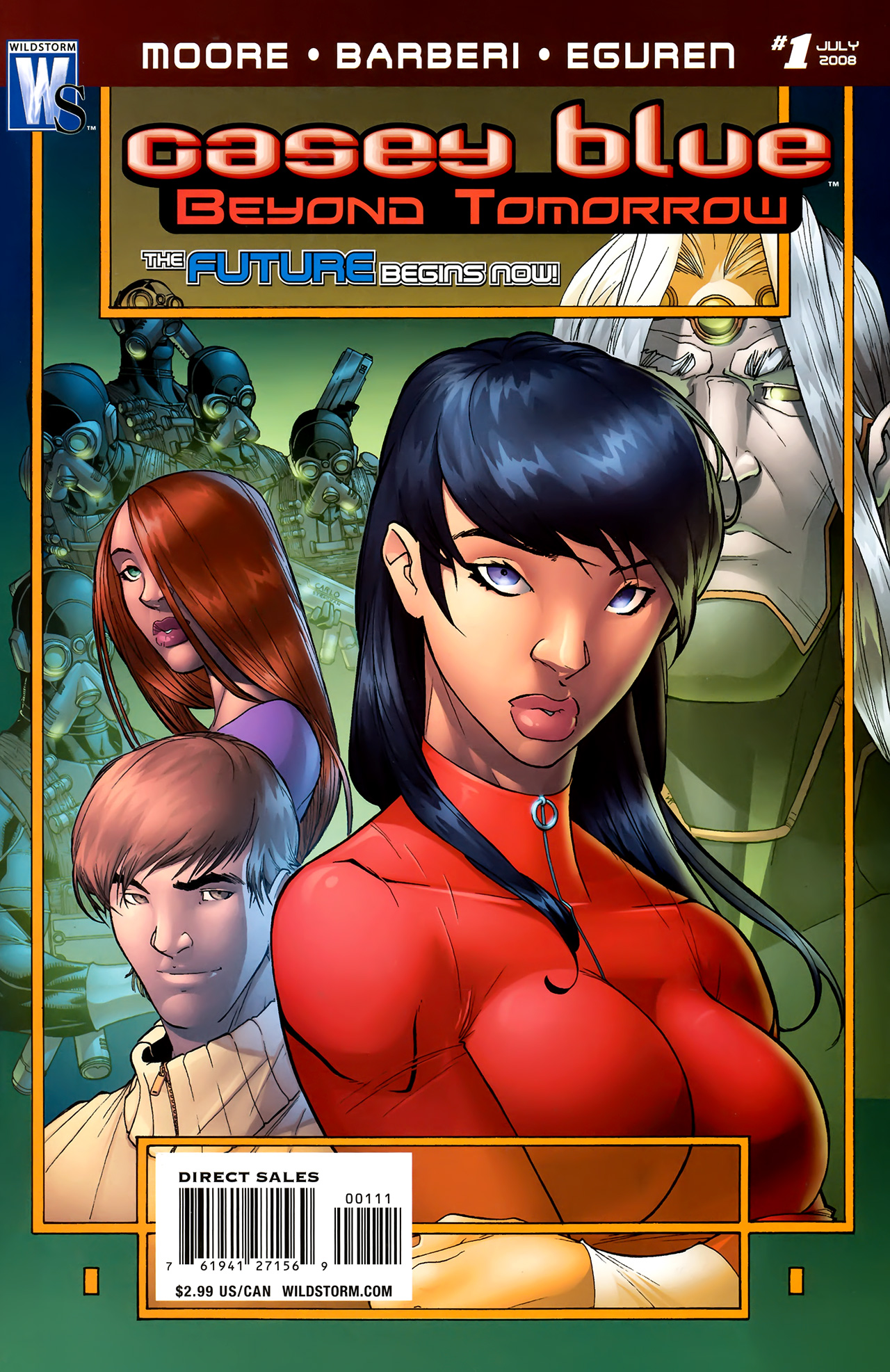 Read online Casey Blue: Beyond Tomorrow comic -  Issue #1 - 1