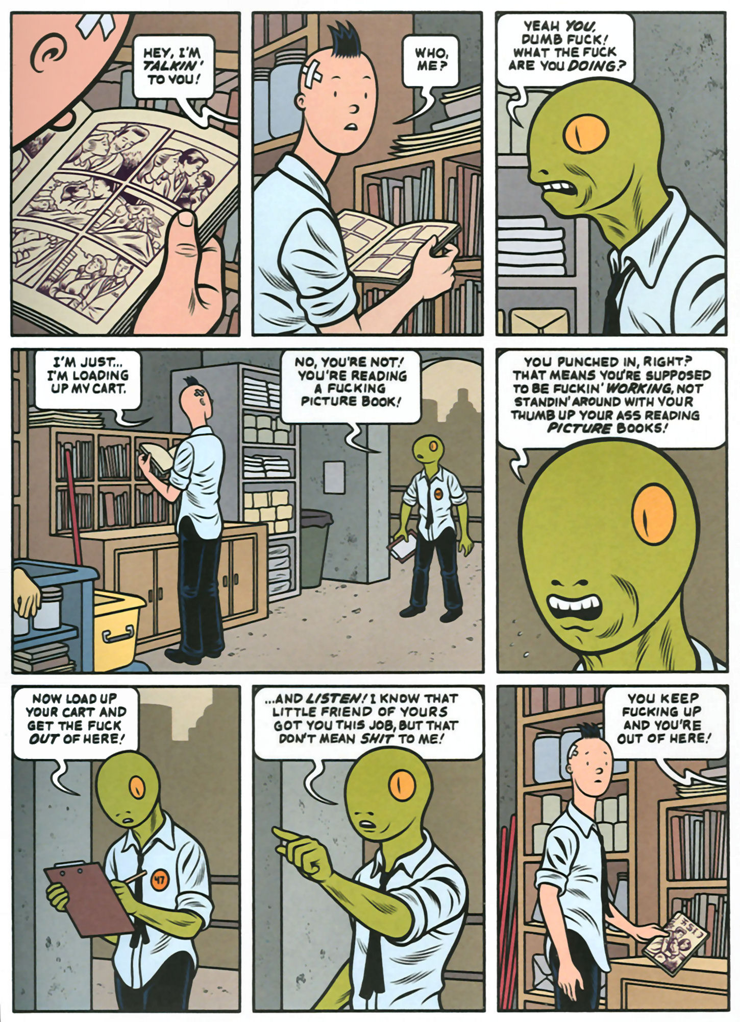 Read online Charles Burns The Hive comic -  Issue # Full - 6