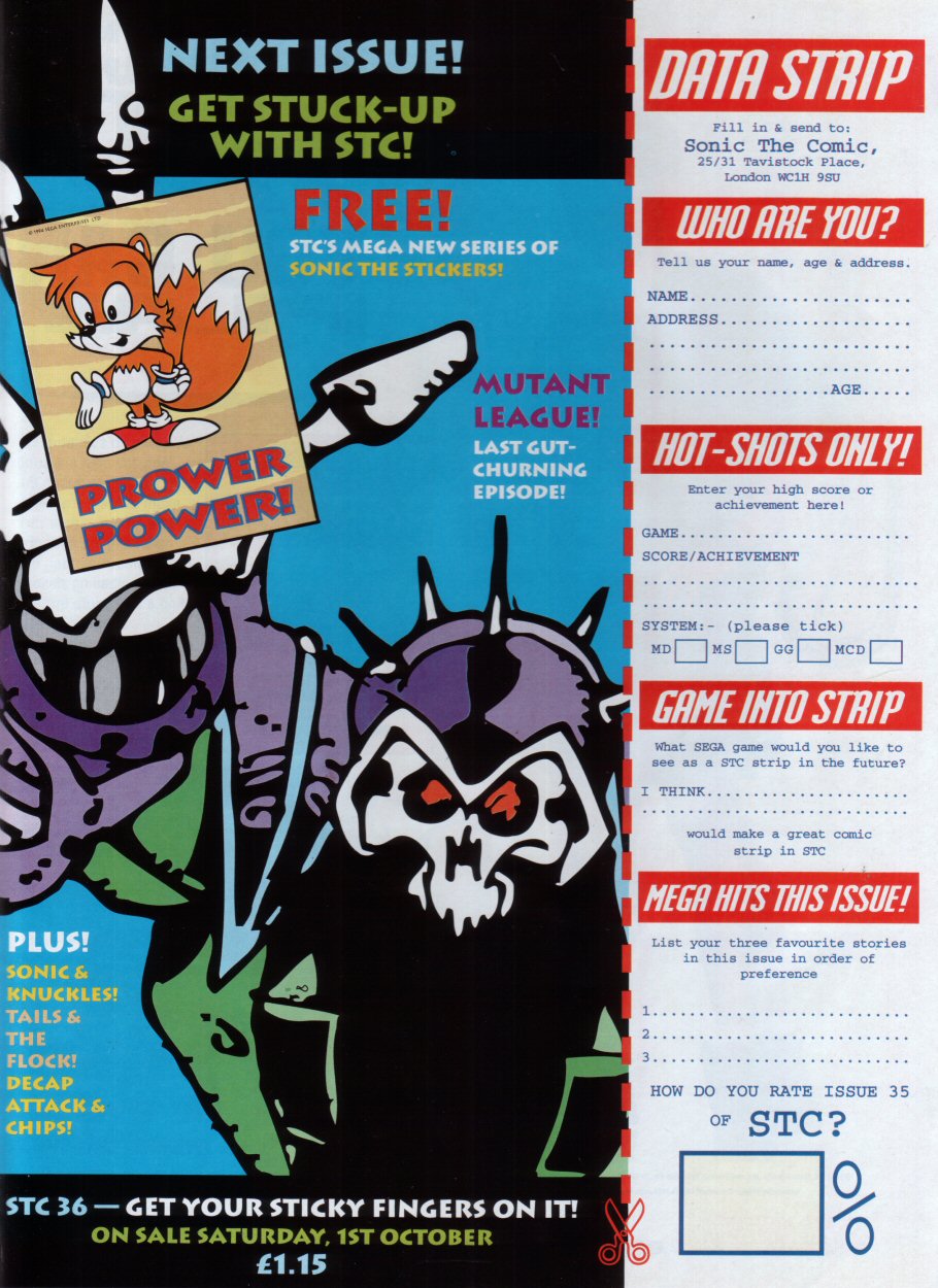 Read online Sonic the Comic comic -  Issue #35 - 31