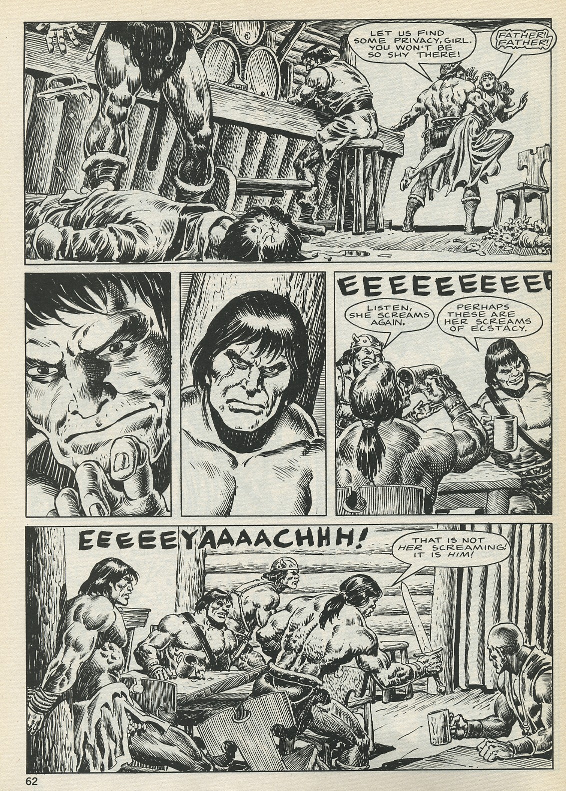 Read online The Savage Sword Of Conan comic -  Issue #128 - 61