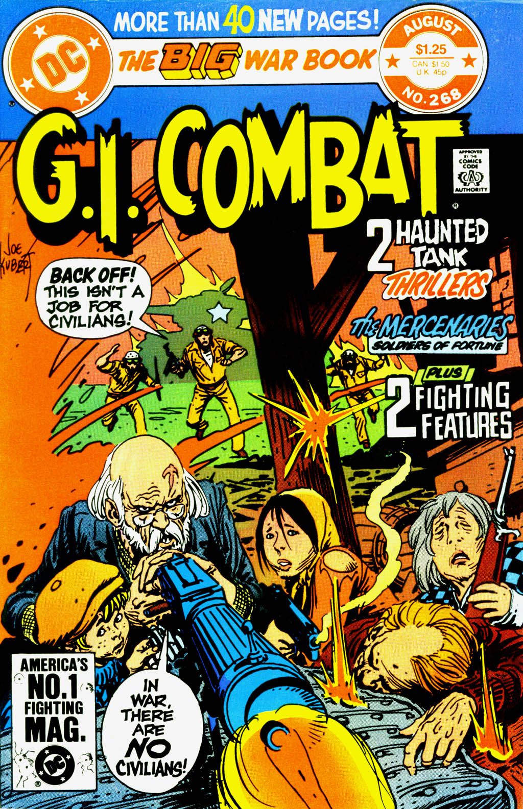 Read online G.I. Combat (1952) comic -  Issue #268 - 1