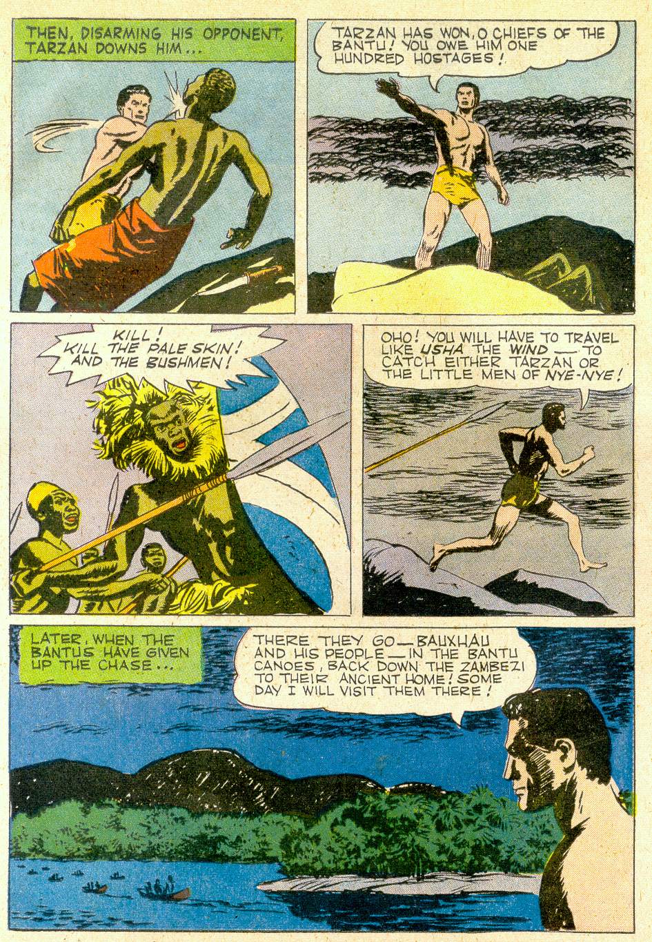 Read online Tarzan (1948) comic -  Issue #120 - 17