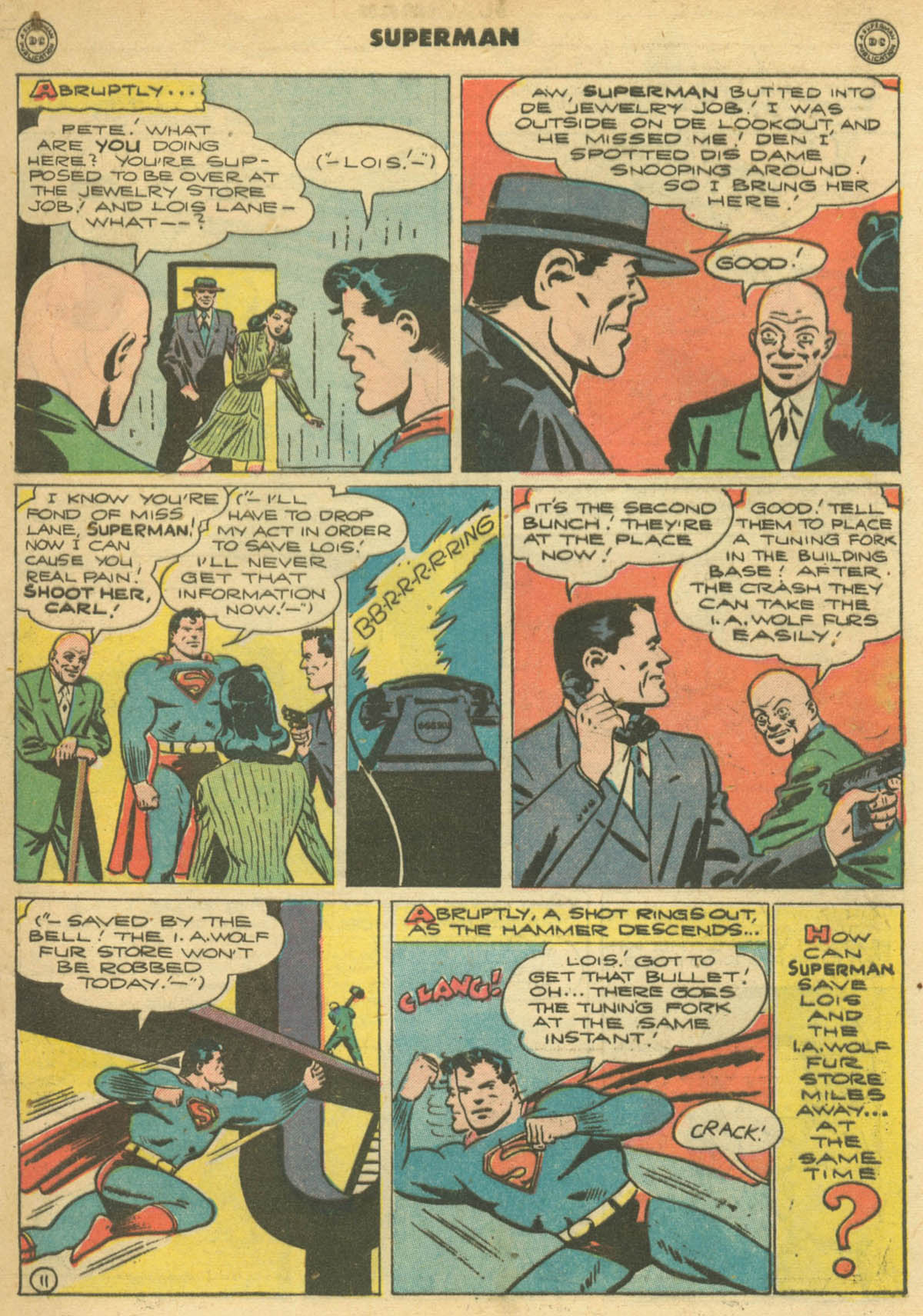 Read online Superman (1939) comic -  Issue #31 - 13