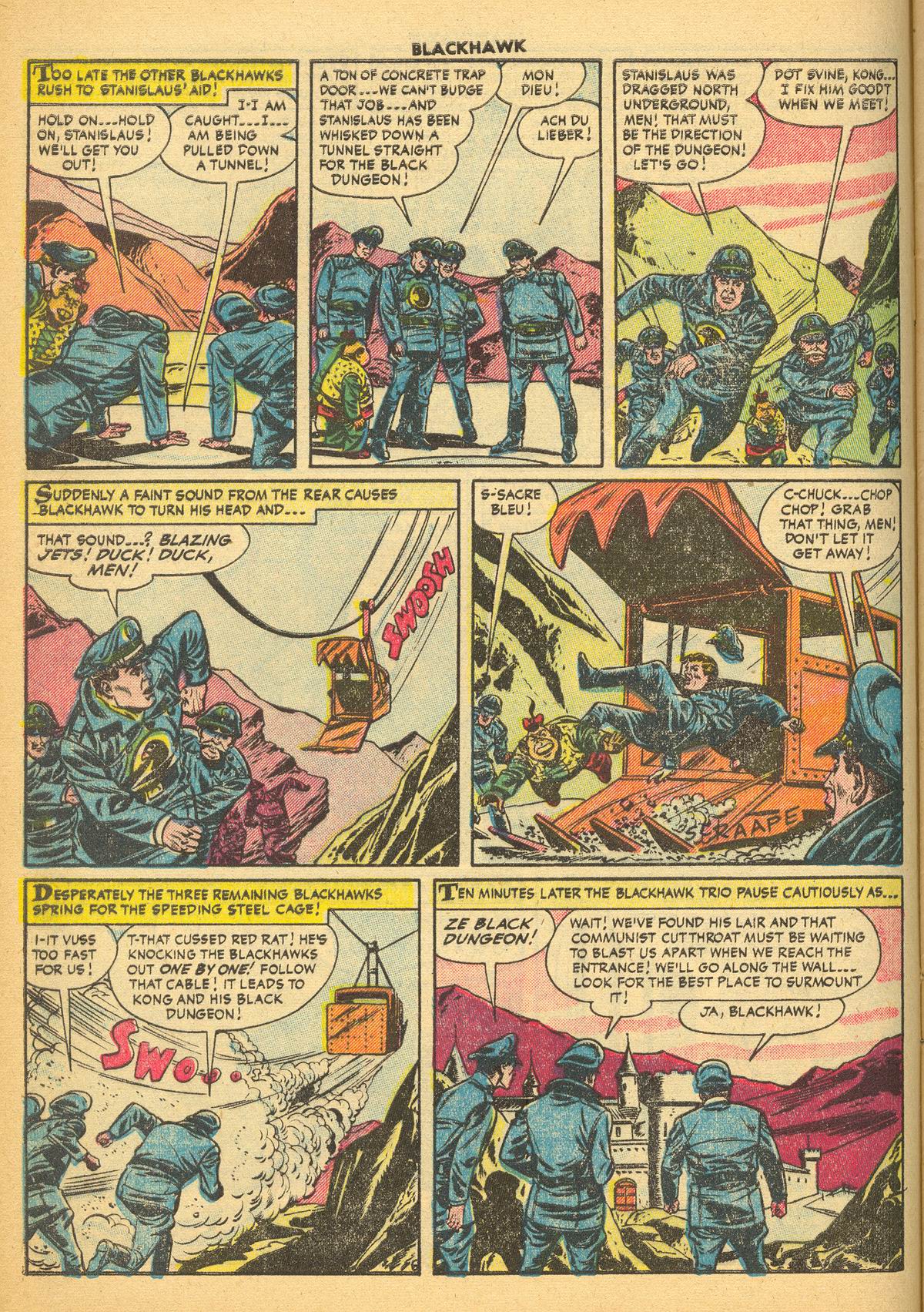 Read online Blackhawk (1957) comic -  Issue #92 - 8