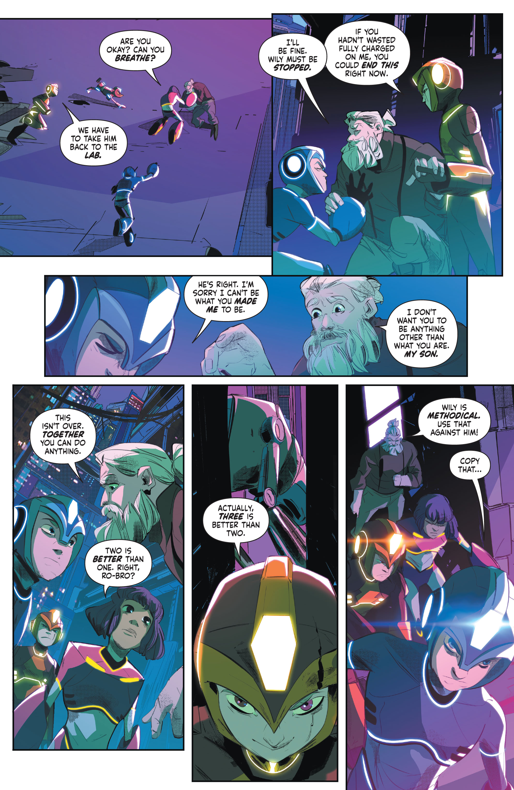 Read online Mega Man: Fully Charged comic -  Issue #6 - 17