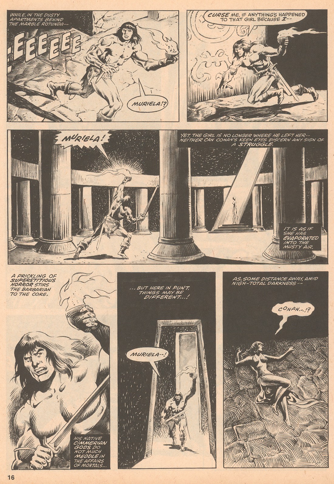 Read online The Savage Sword Of Conan comic -  Issue #60 - 16