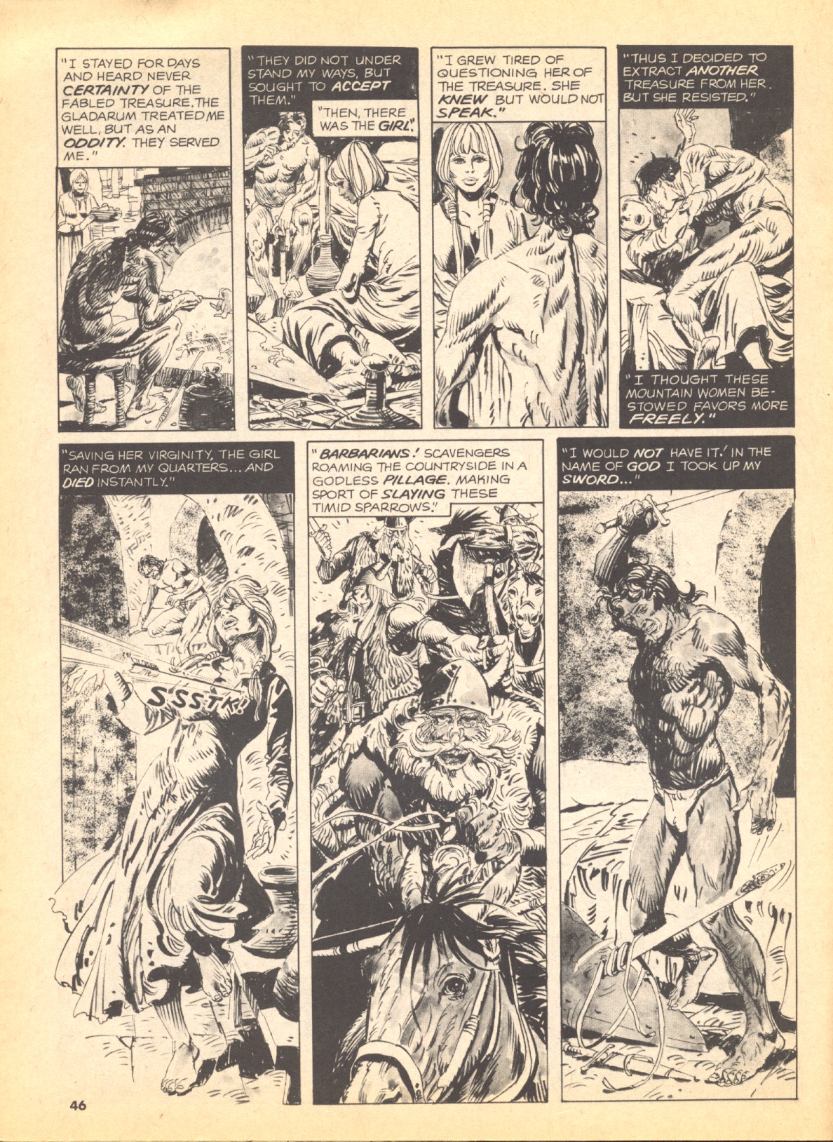 Read online Creepy (1964) comic -  Issue #67 - 46