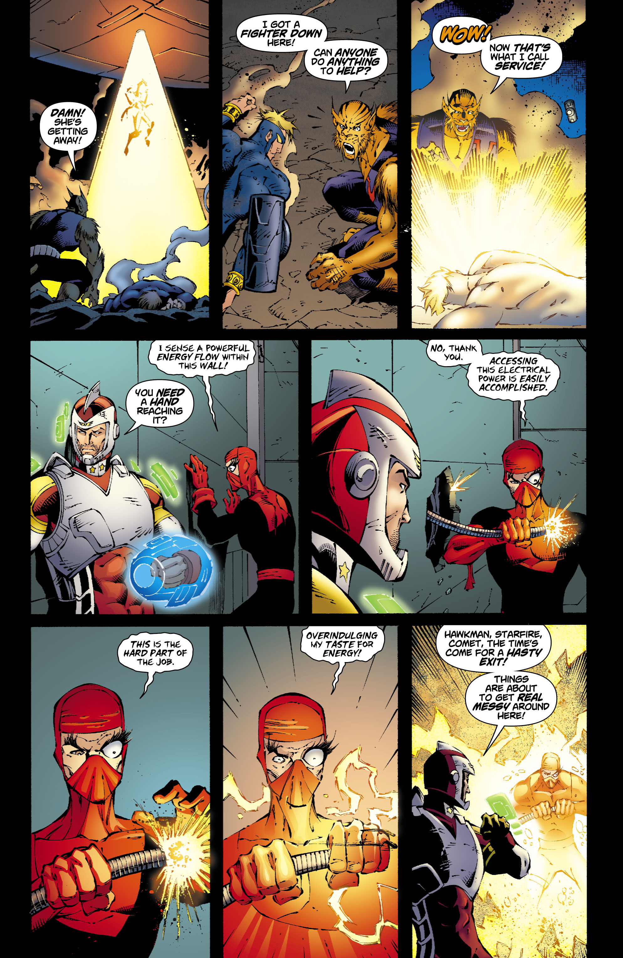 Read online Rann/Thanagar Holy War comic -  Issue #8 - 11