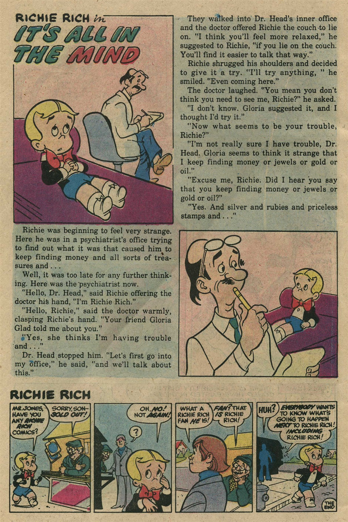 Read online Richie Rich & His Girl Friends comic -  Issue #7 - 25