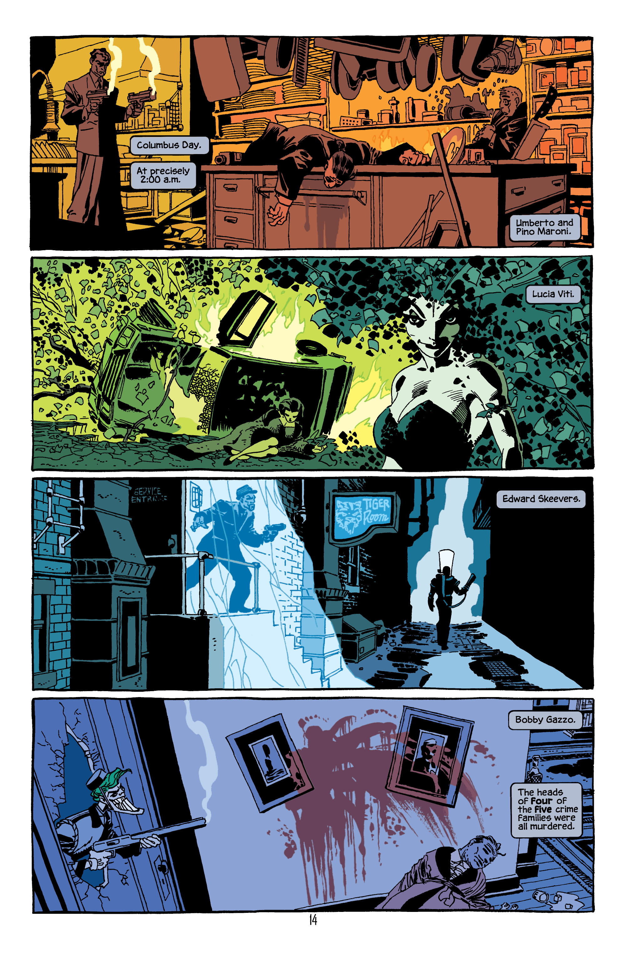 Read online Batman: Dark Victory (1999) comic -  Issue #13 - 15
