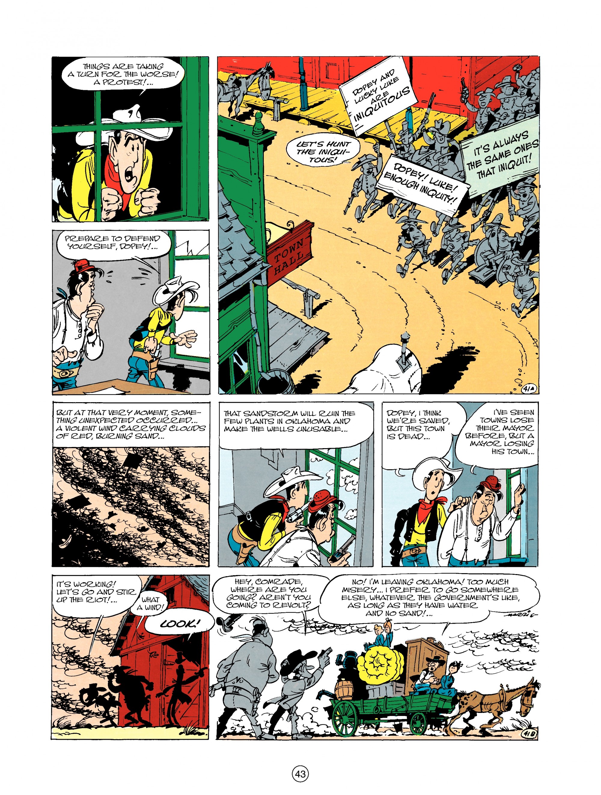 Read online A Lucky Luke Adventure comic -  Issue #20 - 43