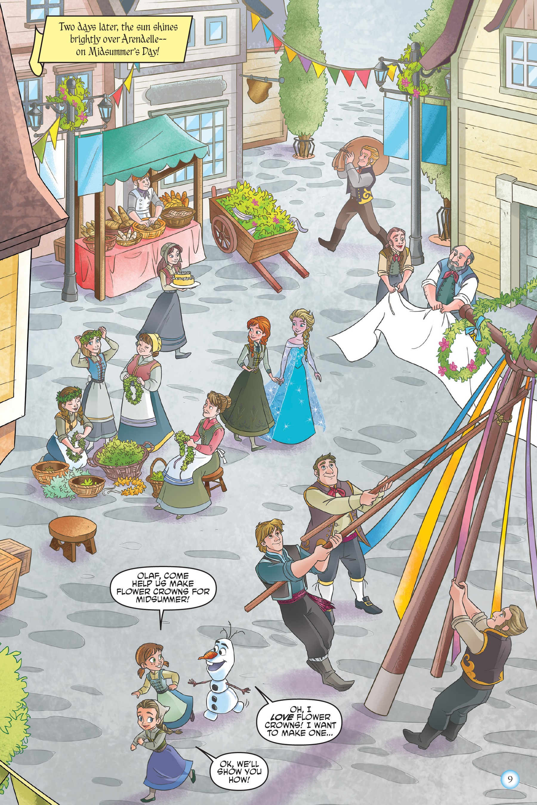 Read online Frozen Adventures: Flurries of Fun comic -  Issue # TPB (Part 1) - 9