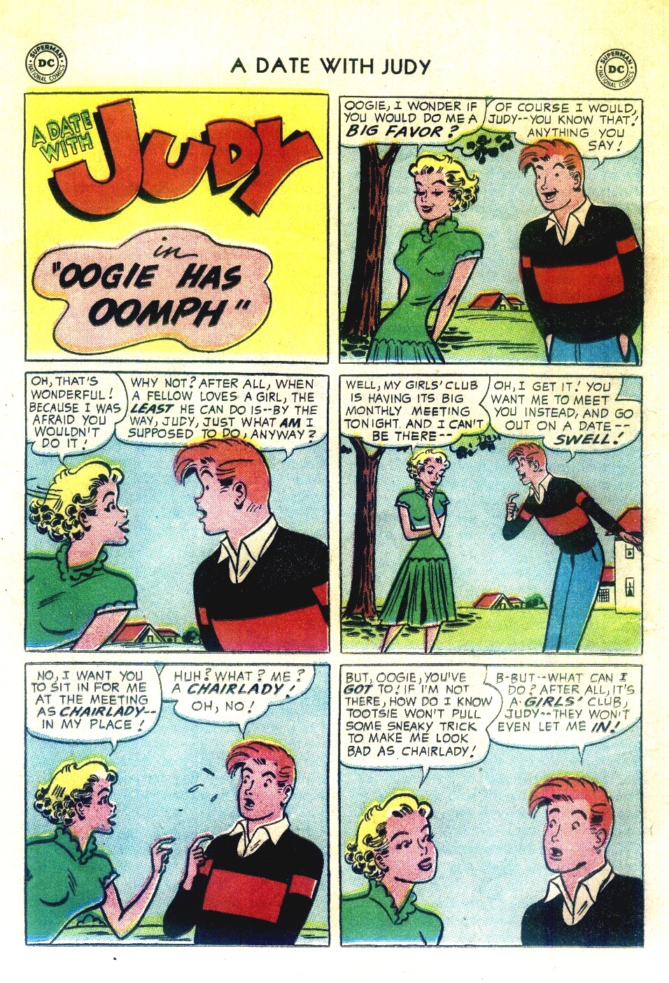 Read online A Date with Judy comic -  Issue #54 - 24