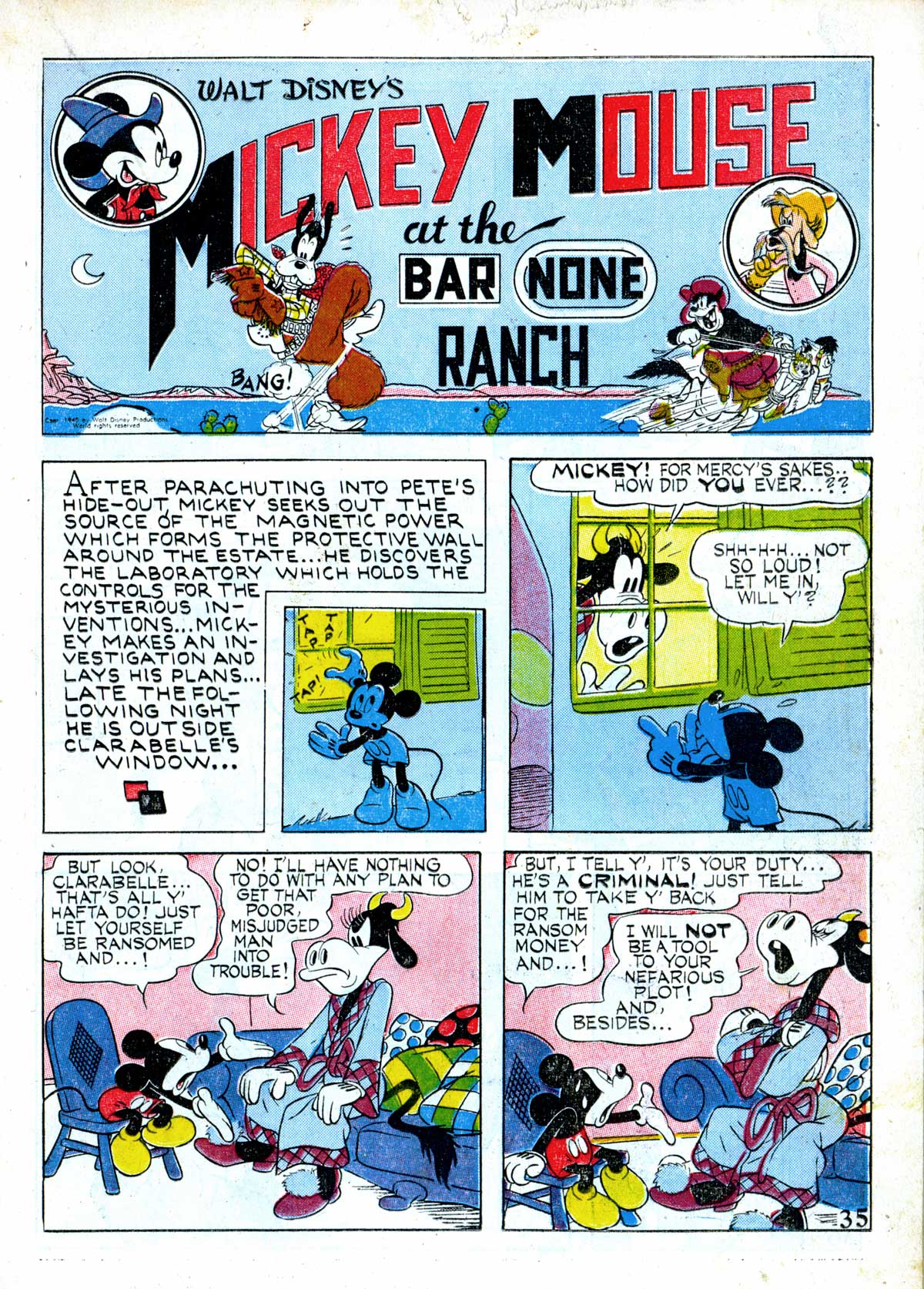 Read online Walt Disney's Comics and Stories comic -  Issue #29 - 37