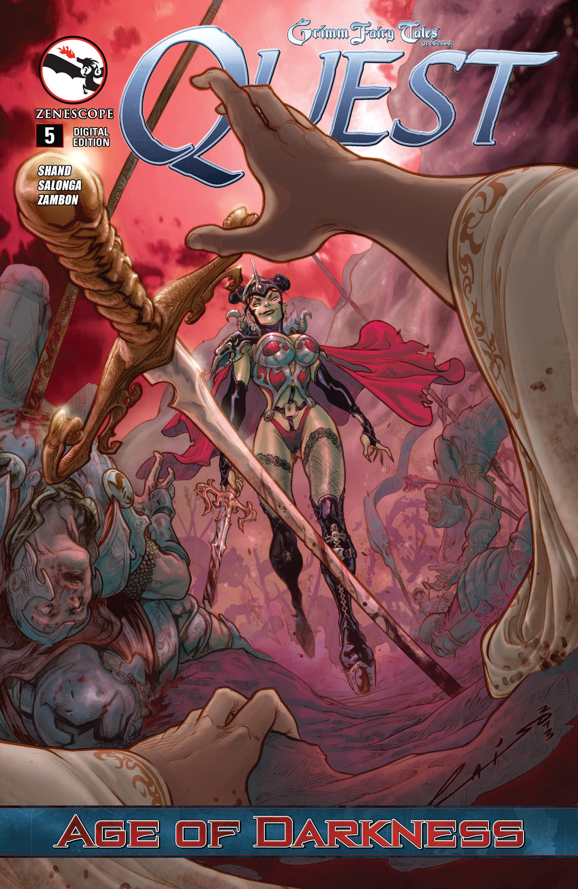 Read online Grimm Fairy Tales presents Quest comic -  Issue #5 - 1
